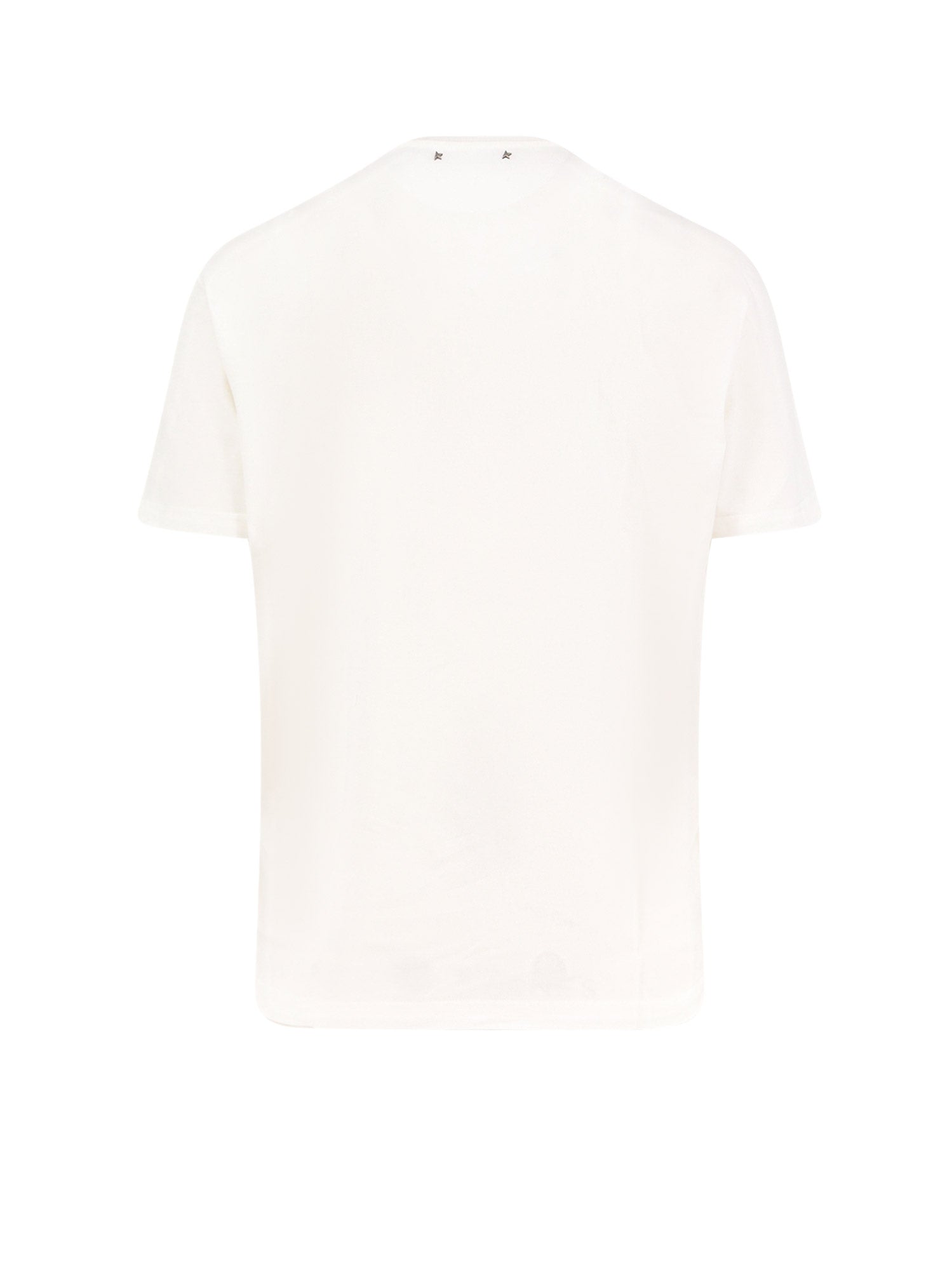 Golden Goose T-shirts and Polos Vintage White Cotone