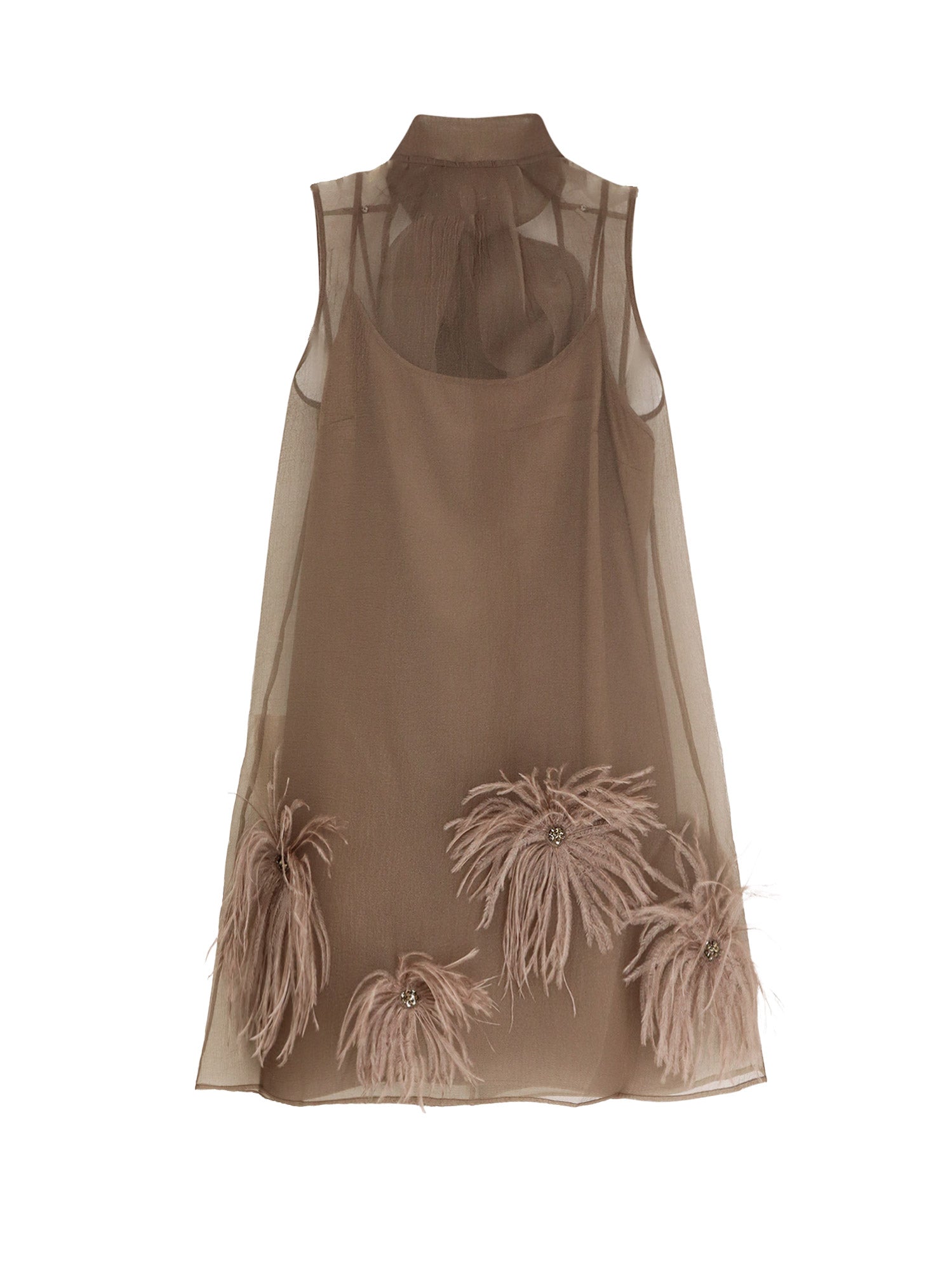 Staud Dresses Truffle Poliestere