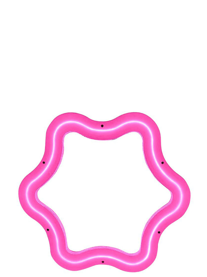 Supercurve Mirror Tiny Flower Pink Decorative Accessories