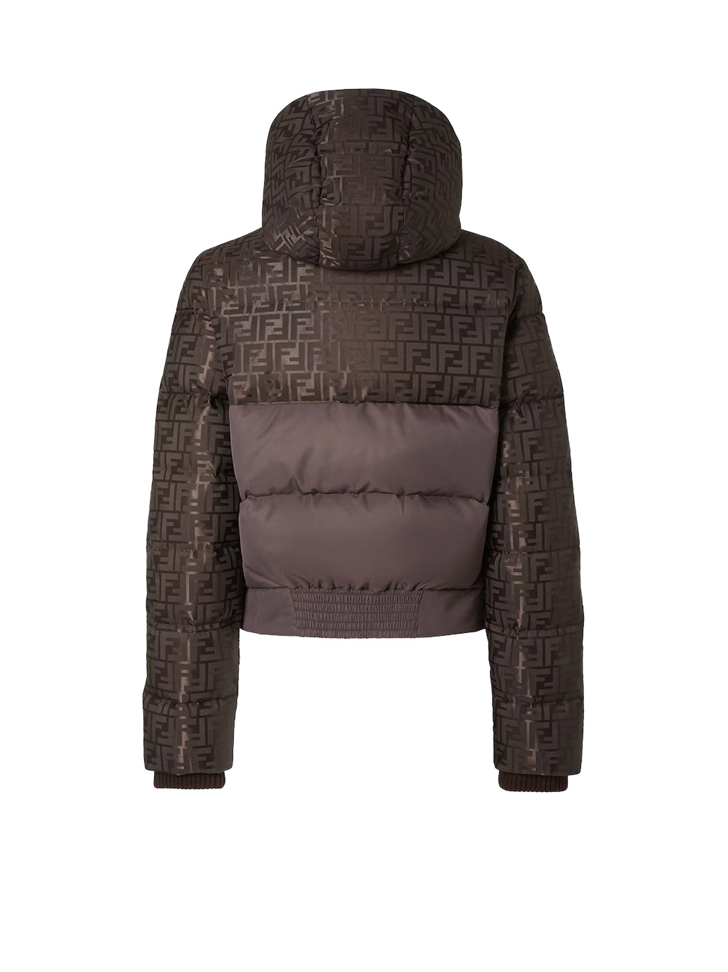 Fendi Jackets Dark Brown-25 Cotone Poliammide