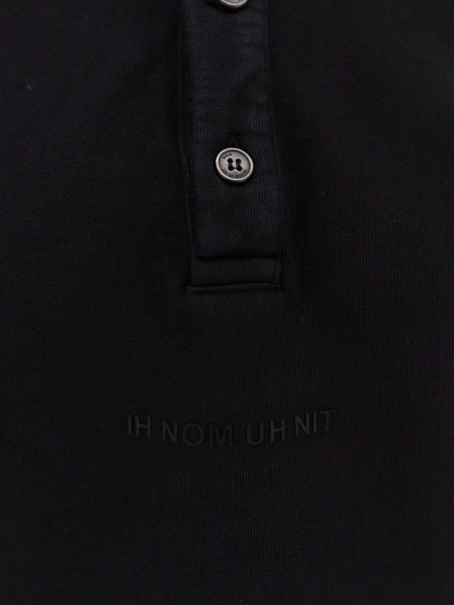 Ih Nom Uh Nit T-shirts and Polos Black Cotone
