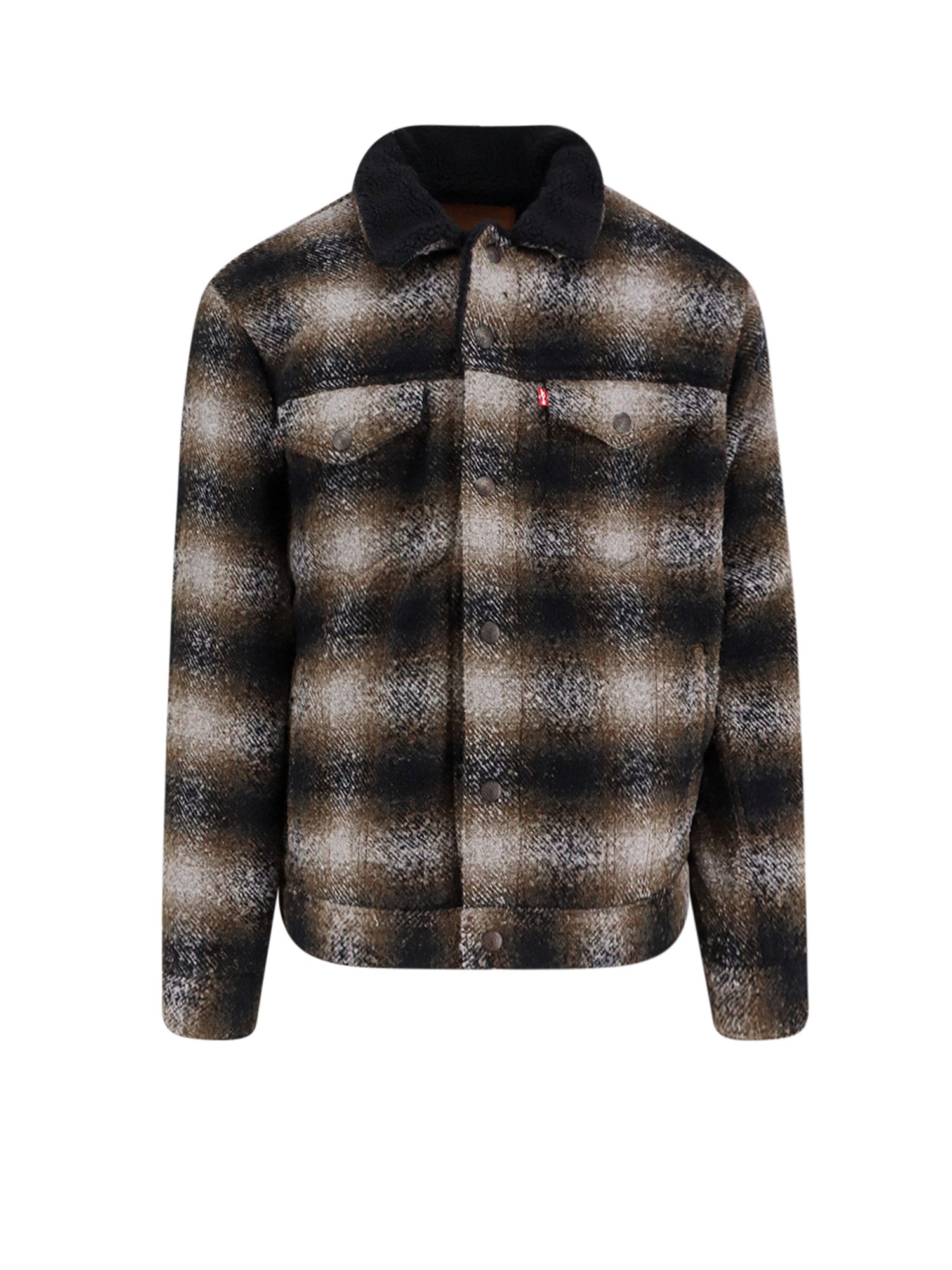 Levis Jackets Neutral Polyester/wool