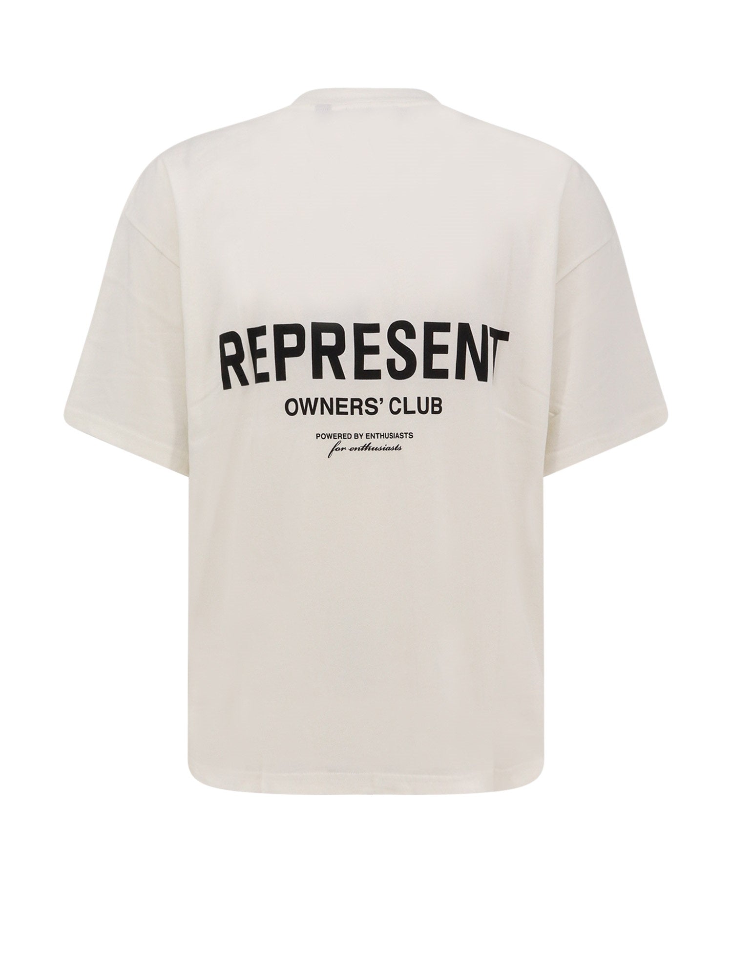 Represent T-shirts and Polos Flat White Cotone