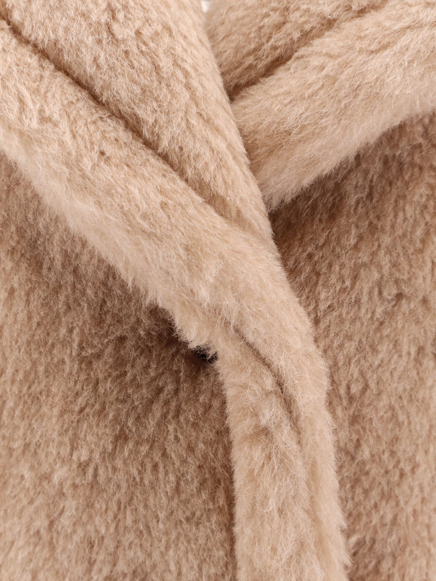 Max Mara Jackets Beige Alpaca Cashmere Seta
