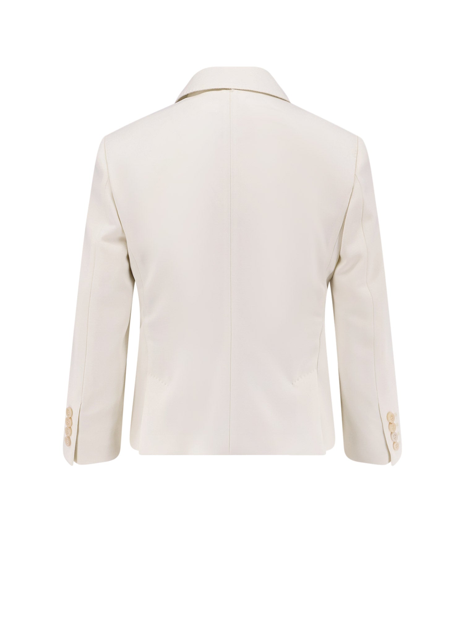 Max Mara Clothing Bianco Avorio Lana Vergine Elastan