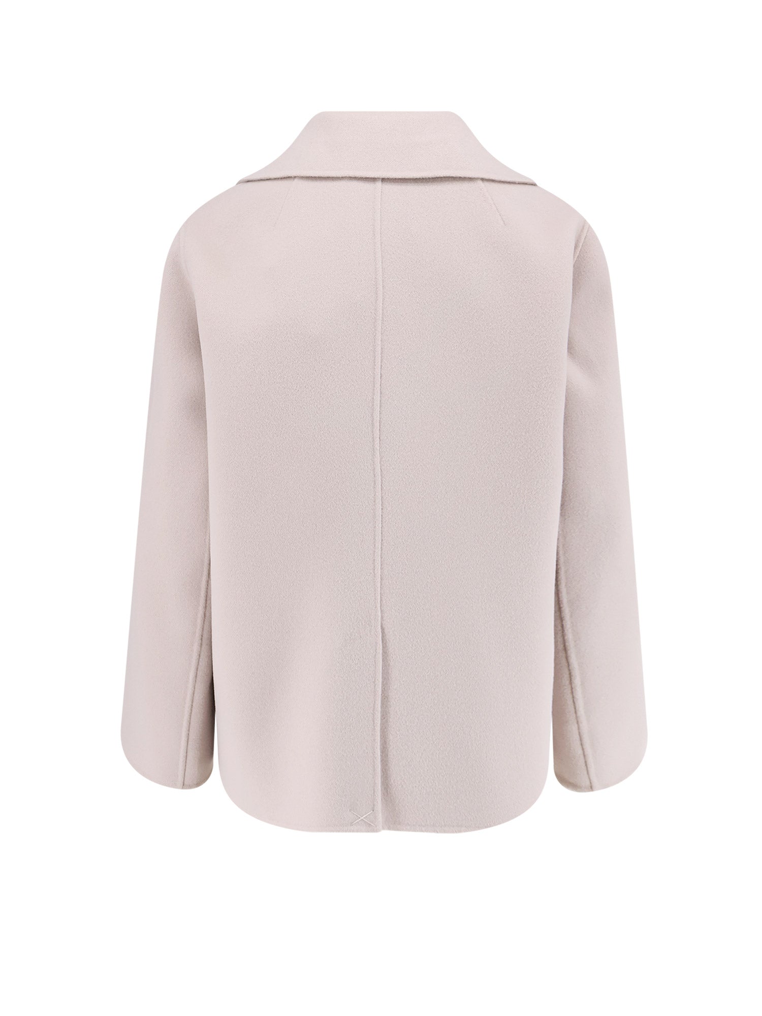 S Max Mara Coats Sand Pura Lana Vergine