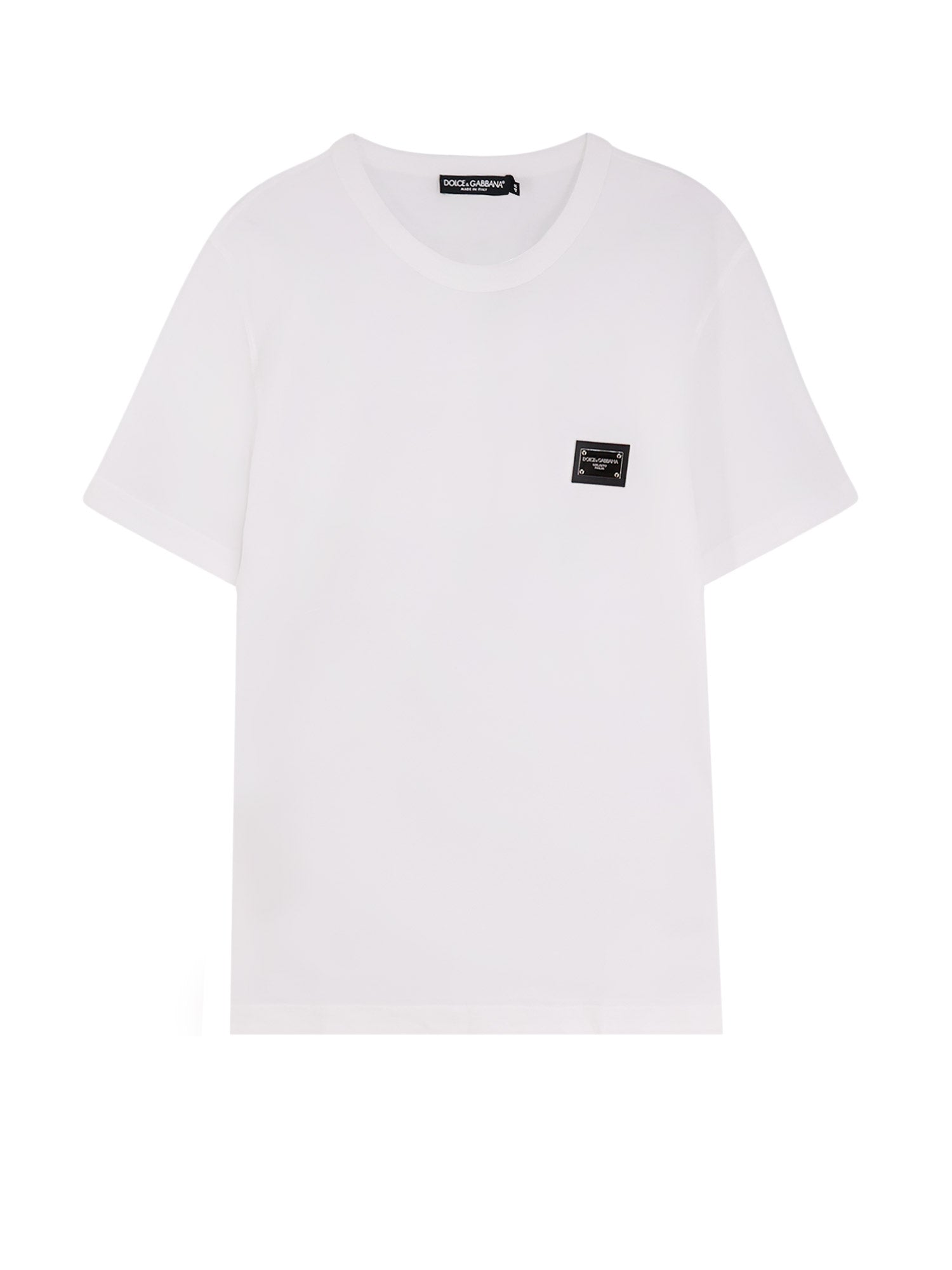 Dolce & Gabbana T-shirts and Polos White Cotone