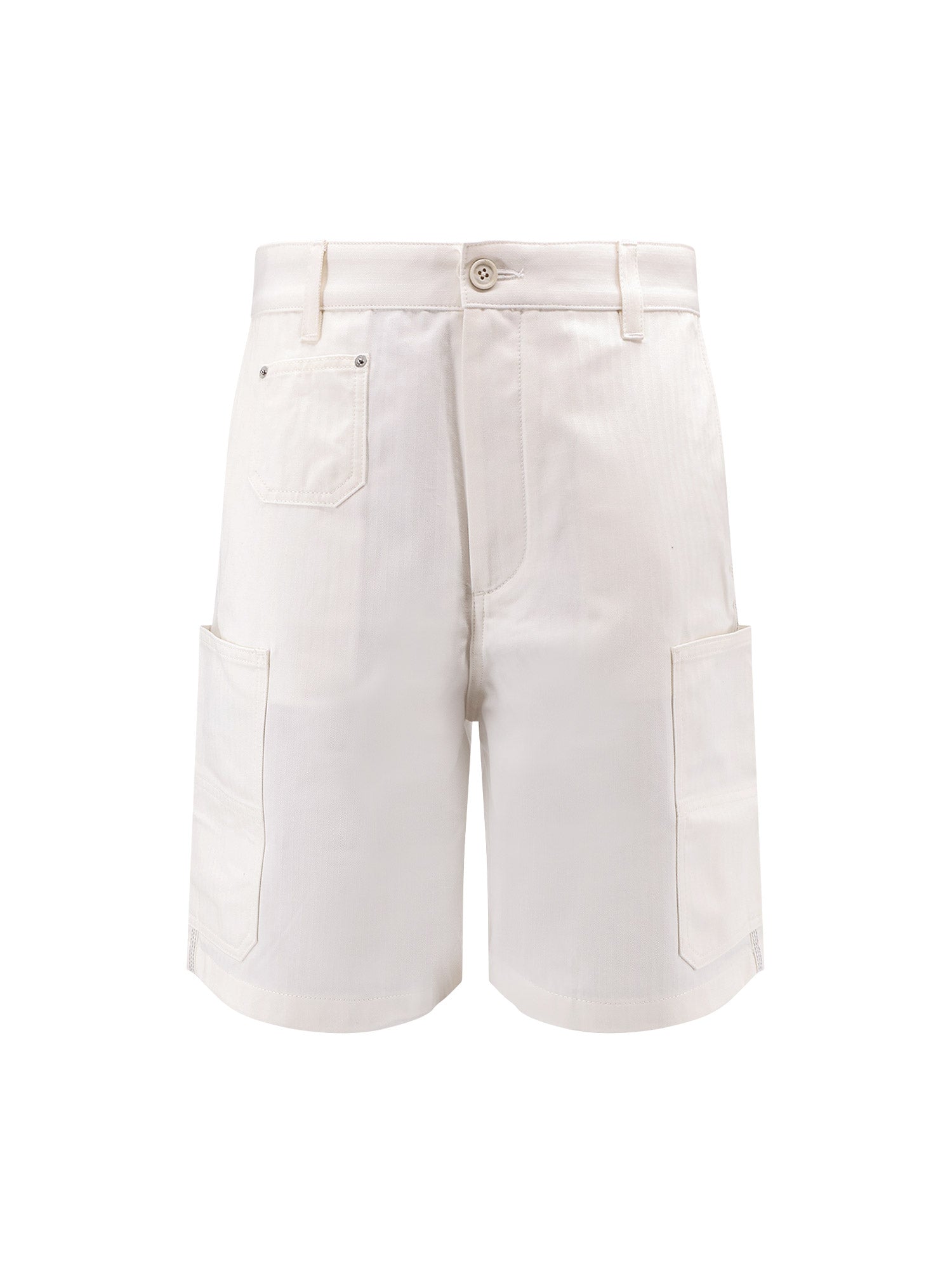 Givenchy Shorts White Cotone