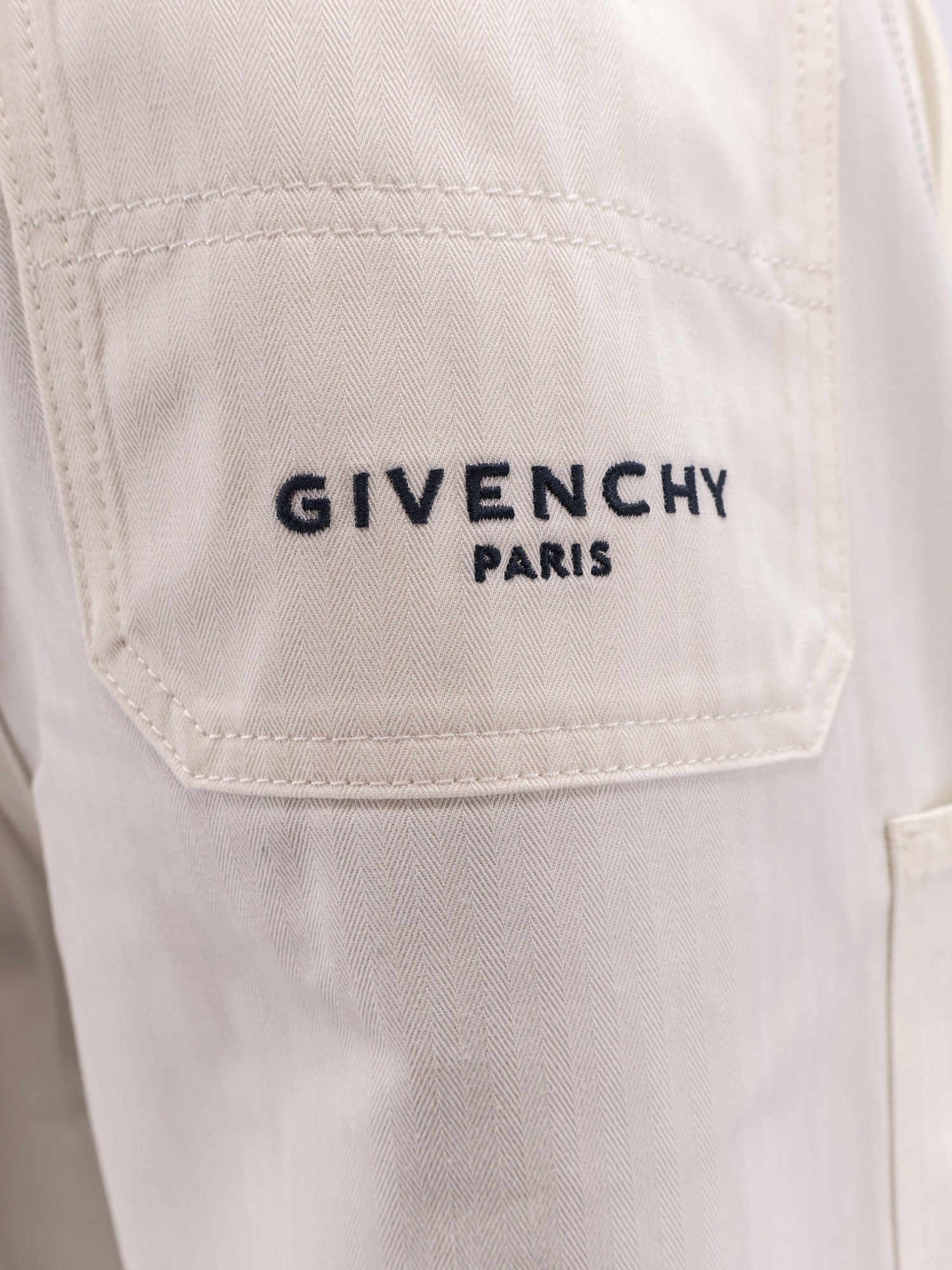 Givenchy Shorts White Cotone