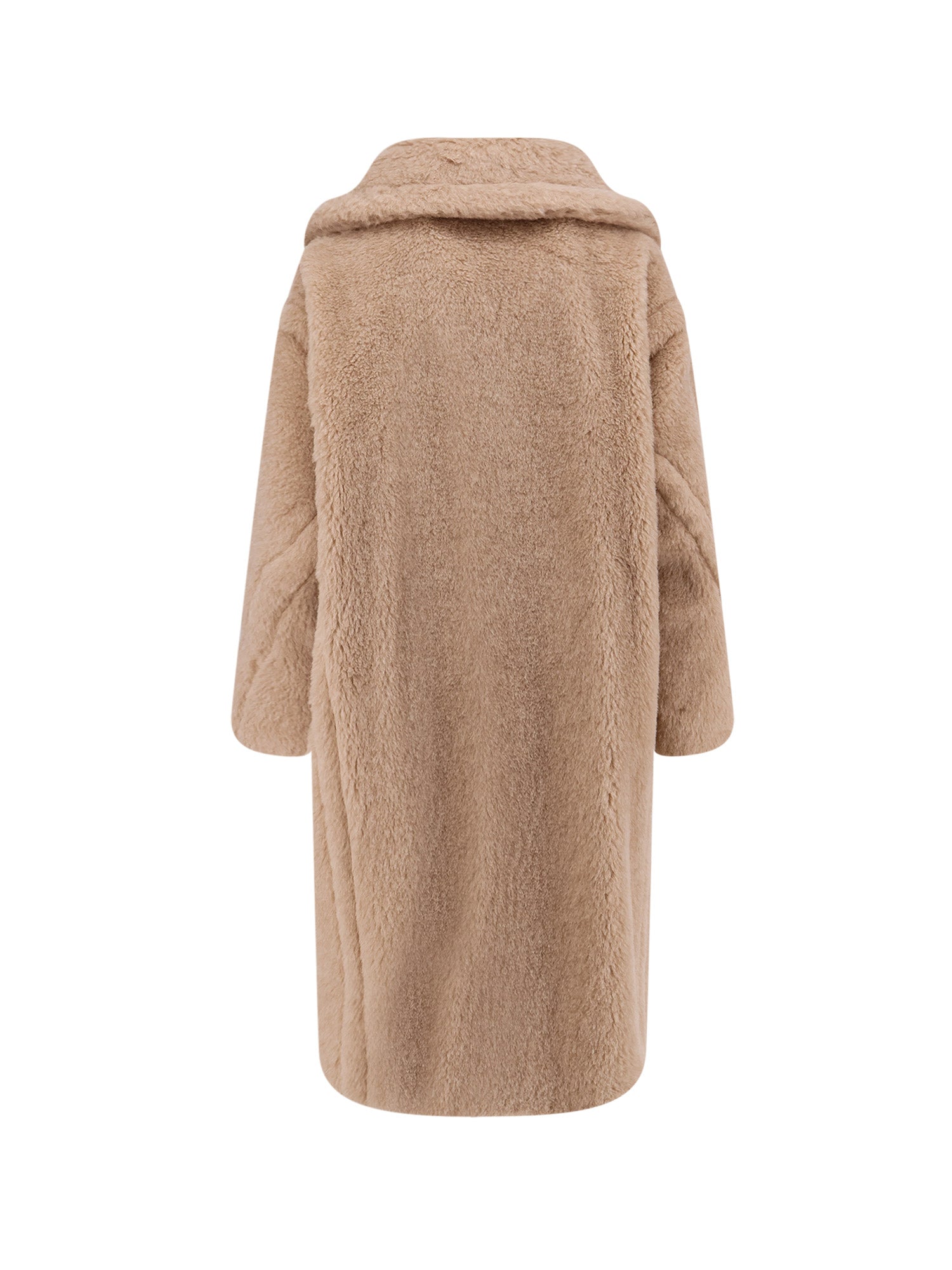 Max Mara Coats Albino Alpaca Lana Seta