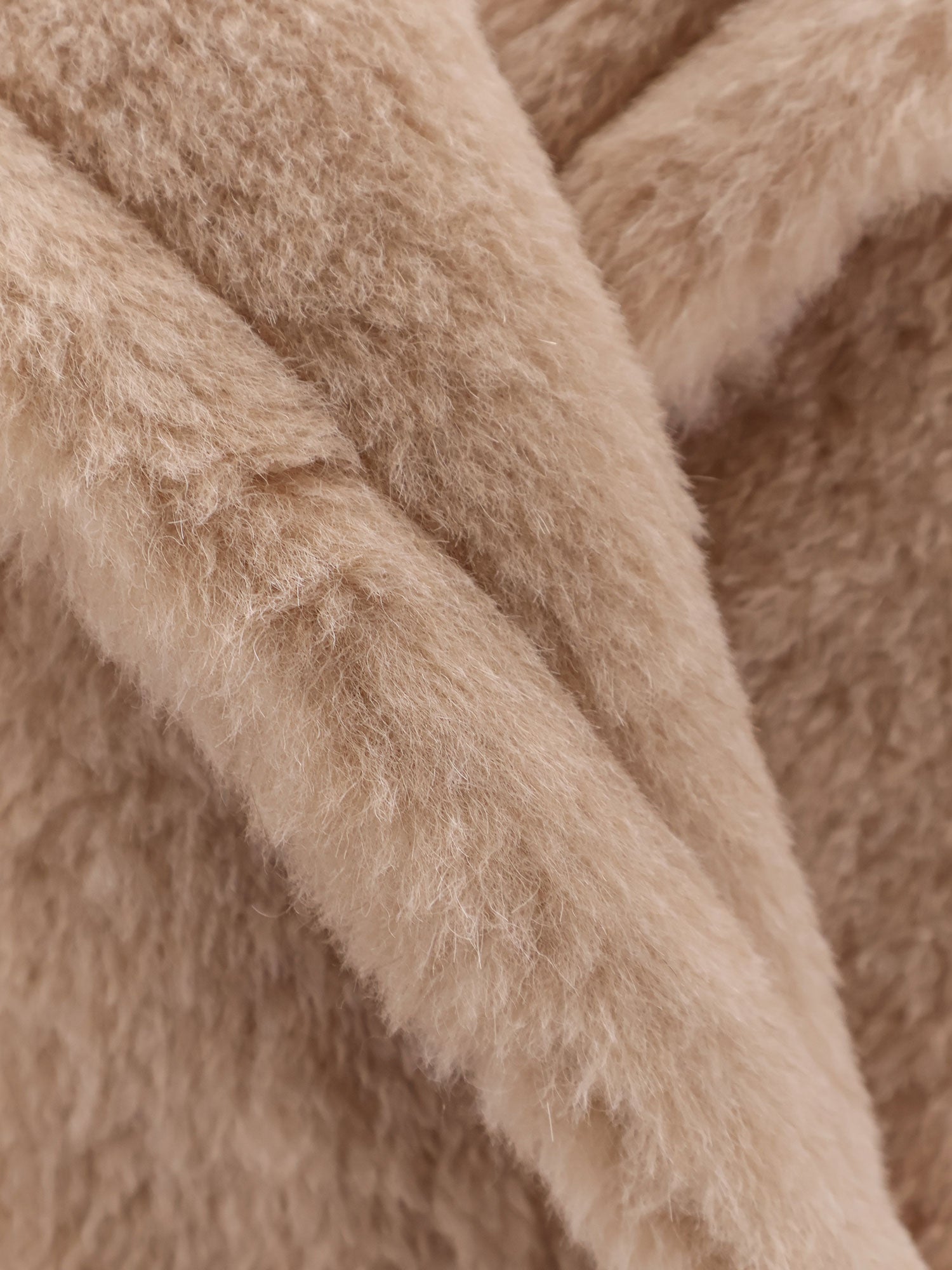 Max Mara Coats Albino Alpaca Lana Seta