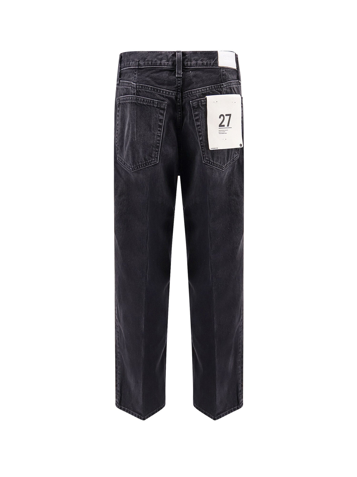 RE-DONE Jeans Grey Cotone Lyocell