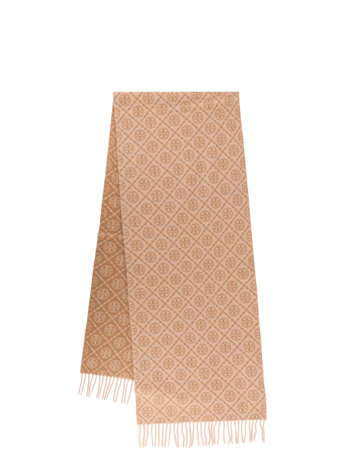 Tory Burch Scarfs Brown Lana Cashmere