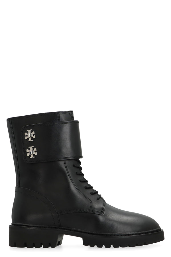 Ankle Boots Turnlock Black Leather