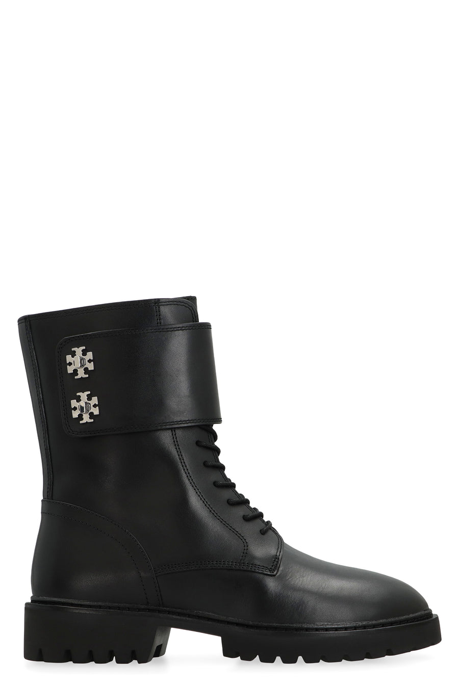 Ankle Boots Turnlock Black Leather