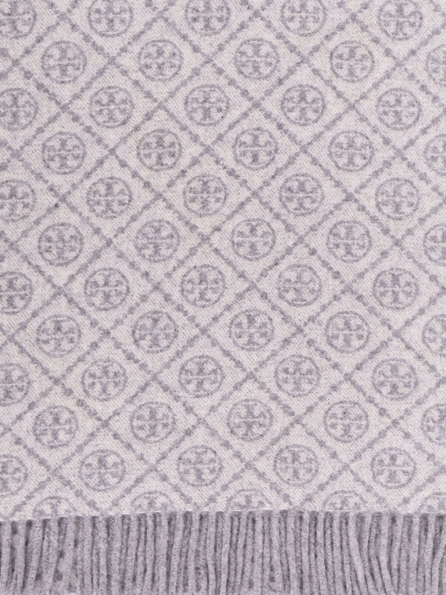 Tory Burch Scarfs Gray Lana Cashmere
