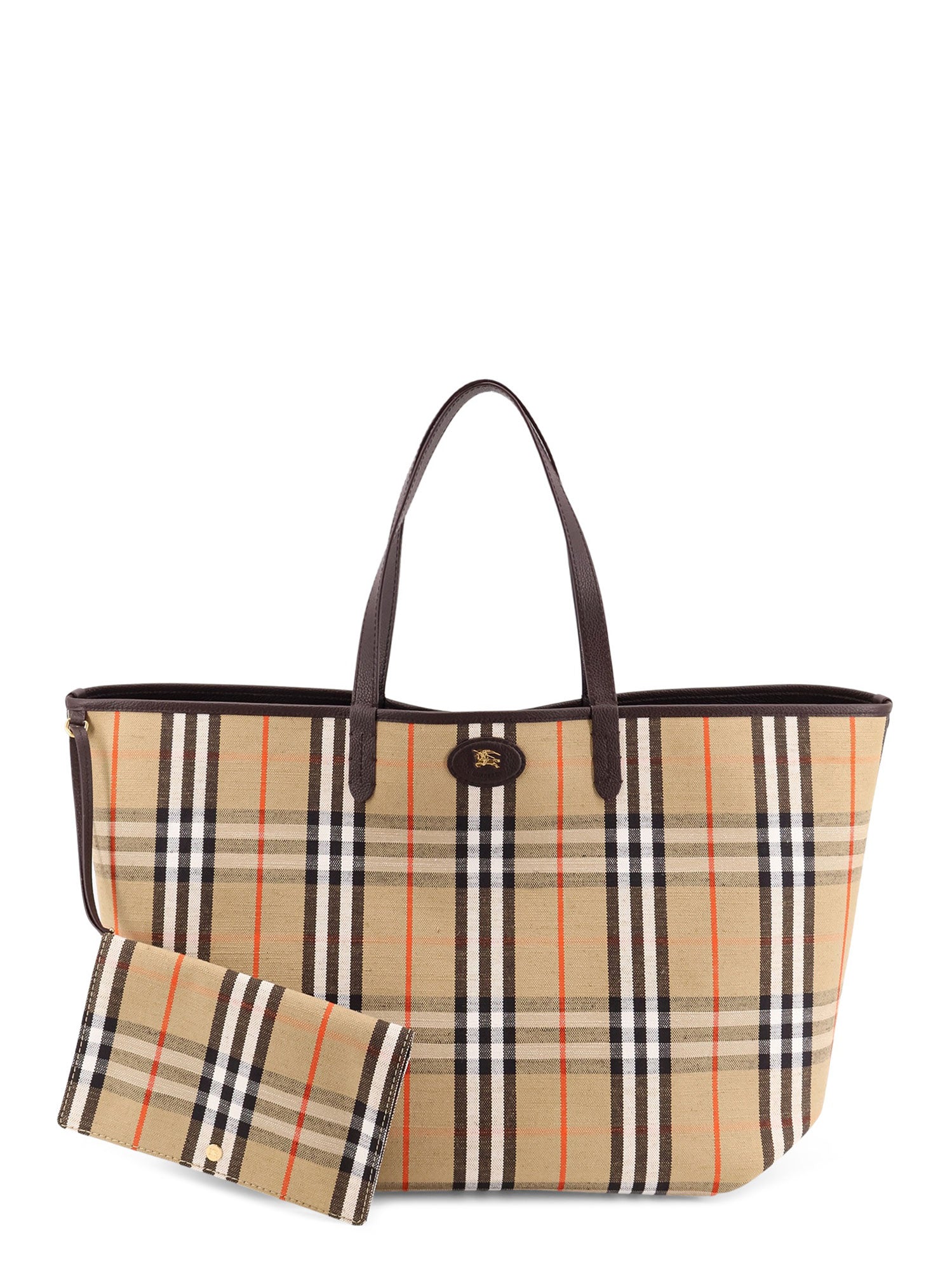 Burberry Bags Sand Peat Pelle