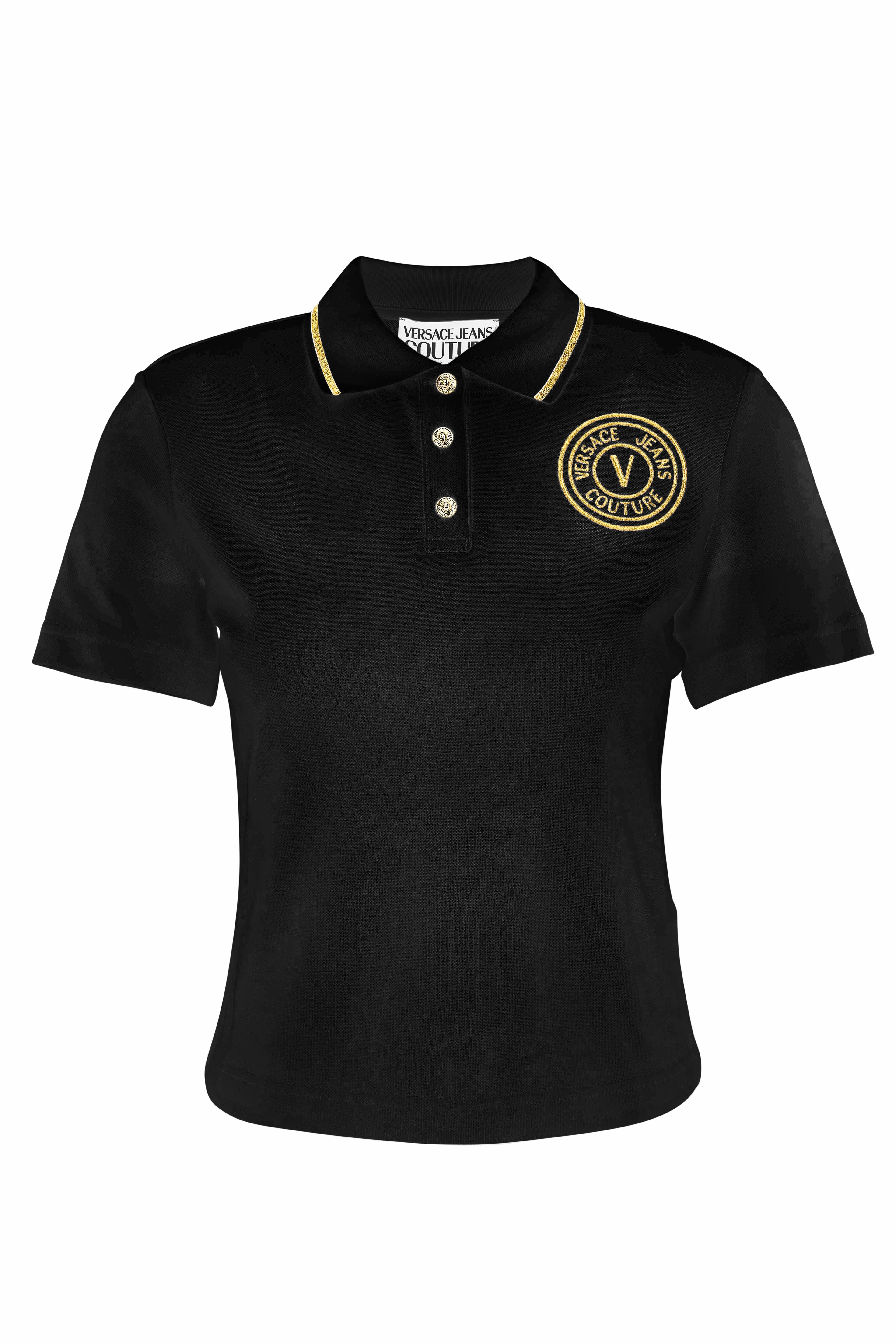 VERSACE JEANS COUTURE T-shirts and Polos Black