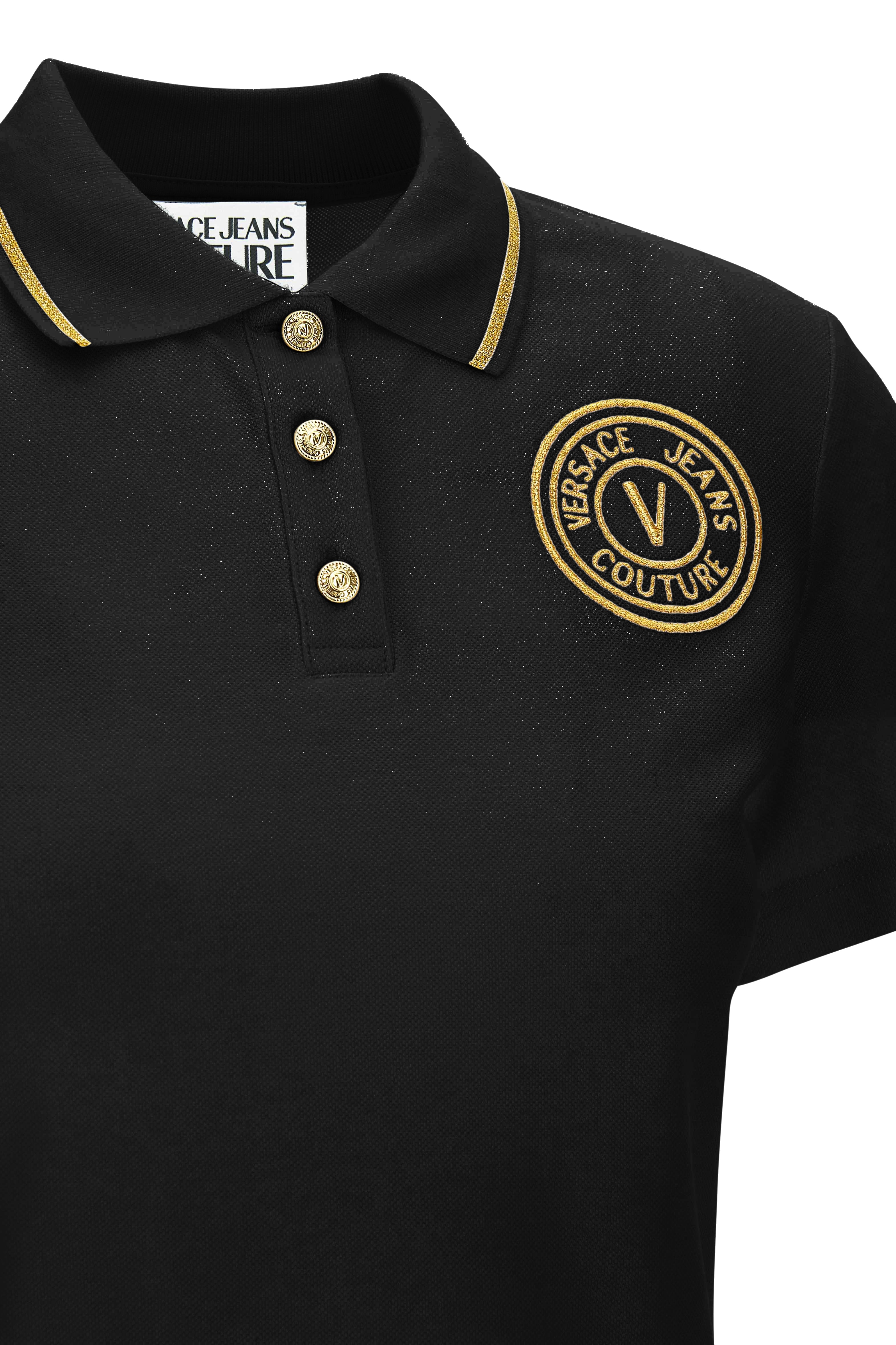 VERSACE JEANS COUTURE T-shirts and Polos Black