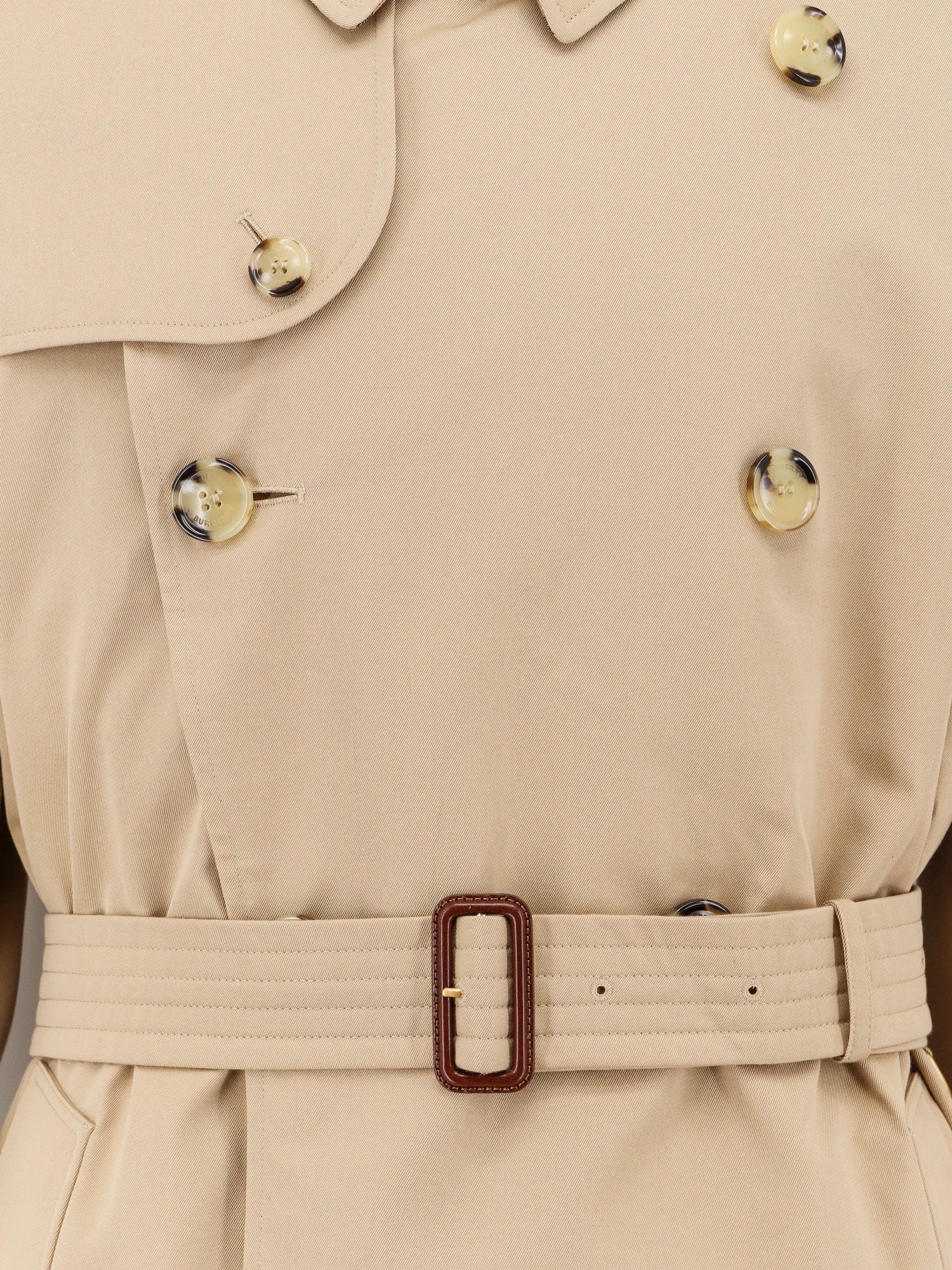 Burberry Coats Honey Cotone