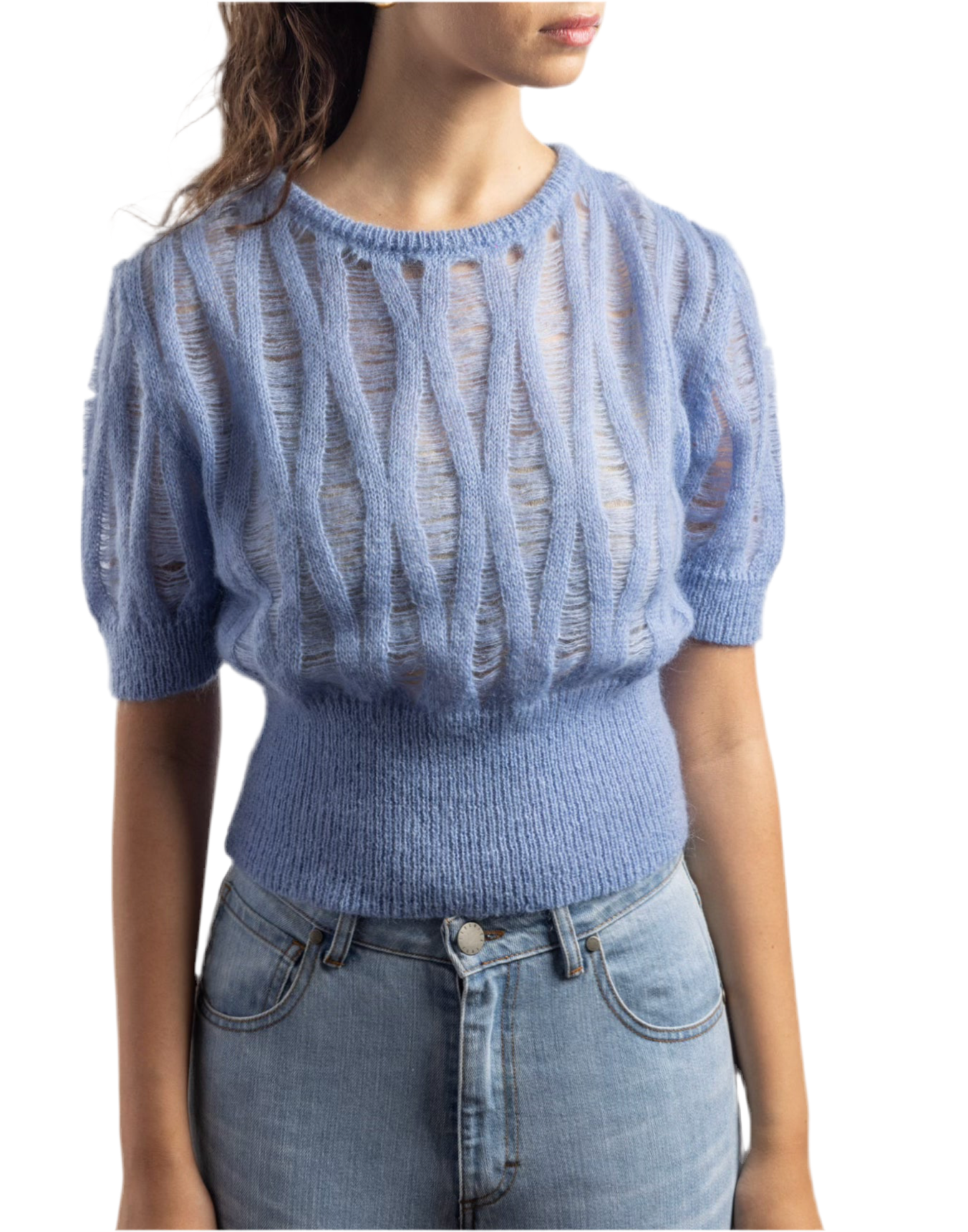 Maglia Mohair Girocollo __single__ Maglieria