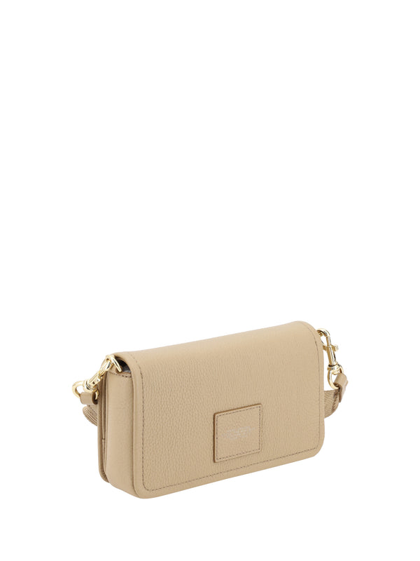 Mini Leather Shoulder Bag Camel Calf