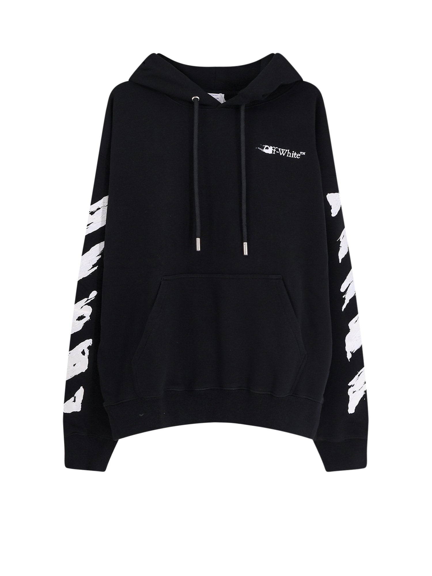Off White Sweaters Black Cotone