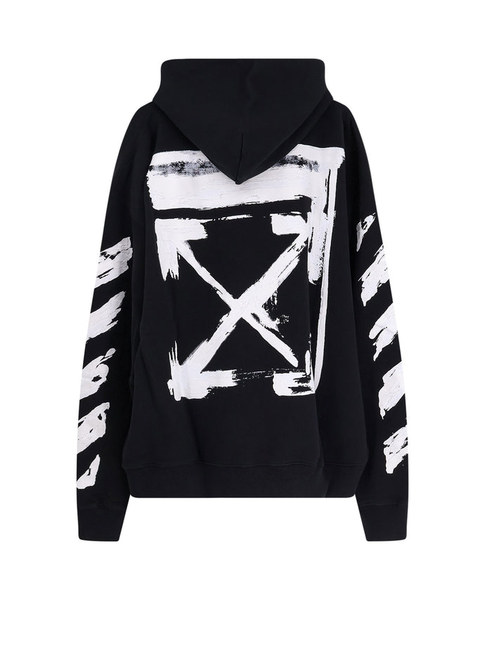 Off White Sweaters Black Cotone