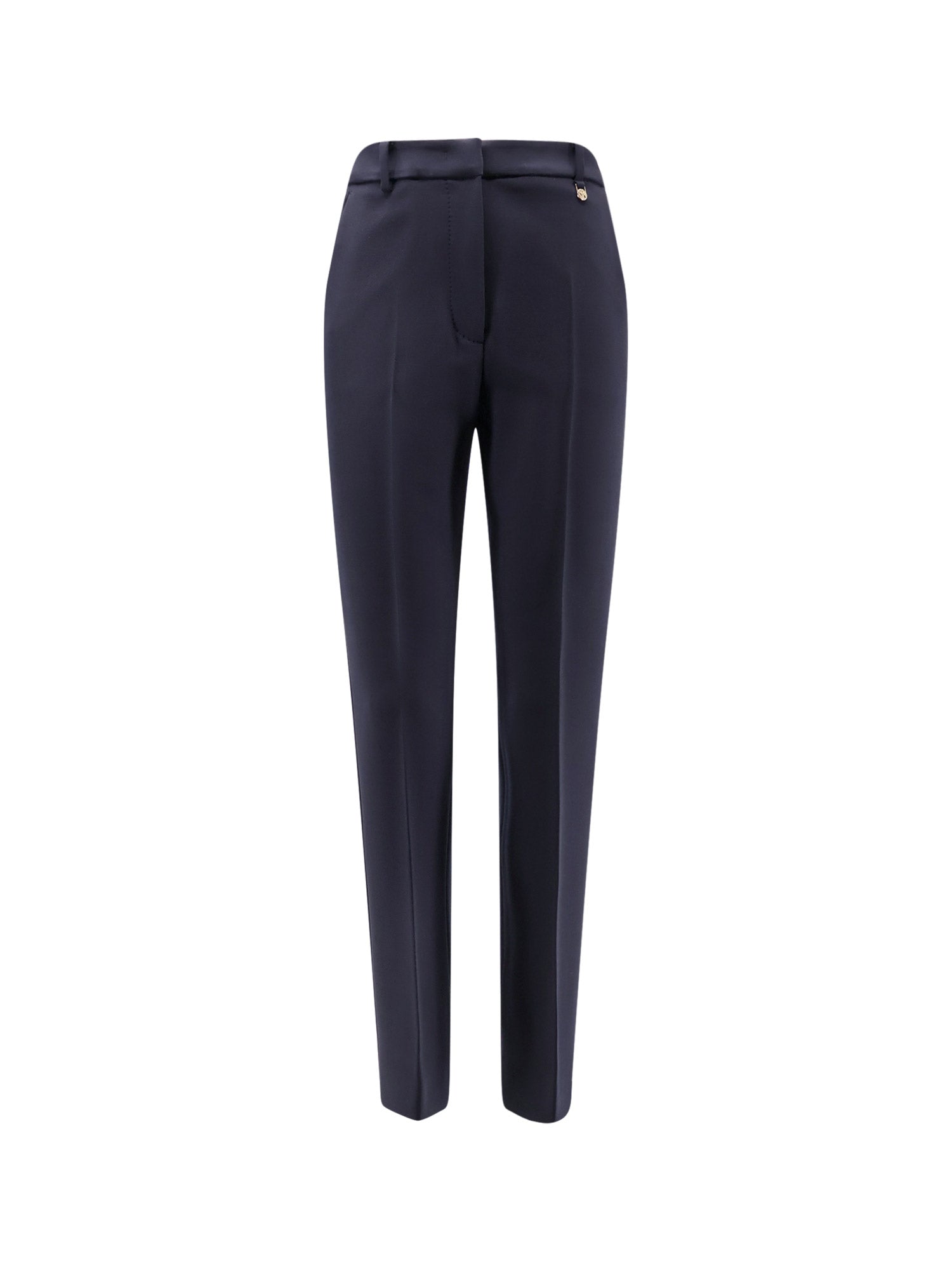 Max Mara RTW Blu Marino Lana Vergine Elastan