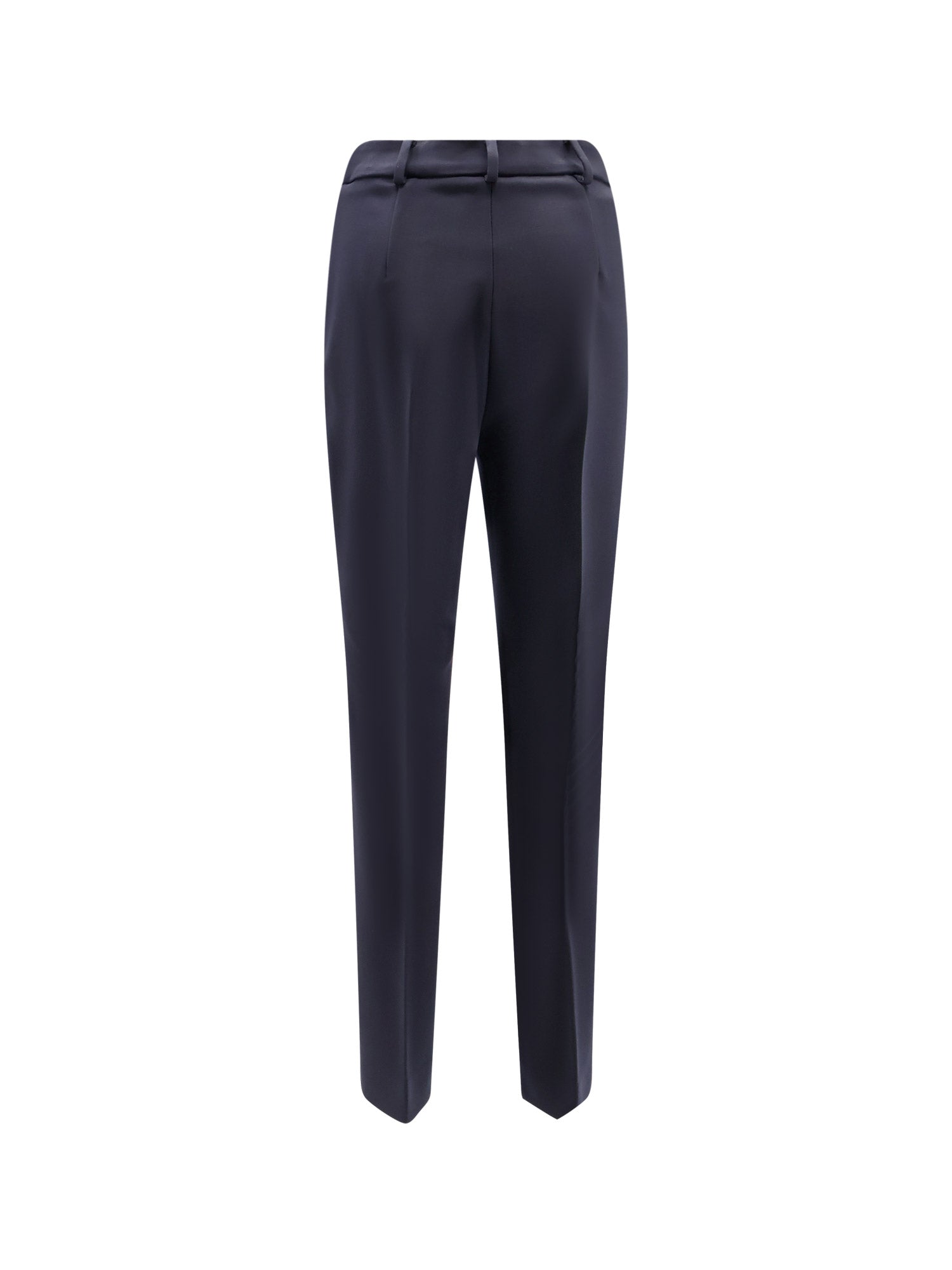 Max Mara RTW Blu Marino Lana Vergine Elastan