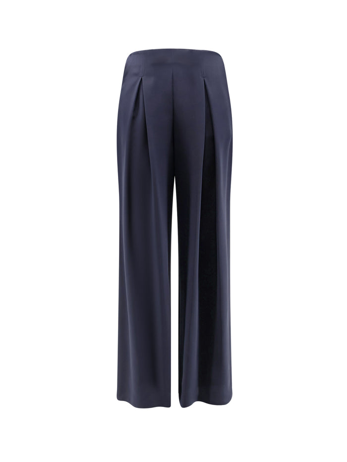 Max Mara RTW Blu Marino Seta Elastan