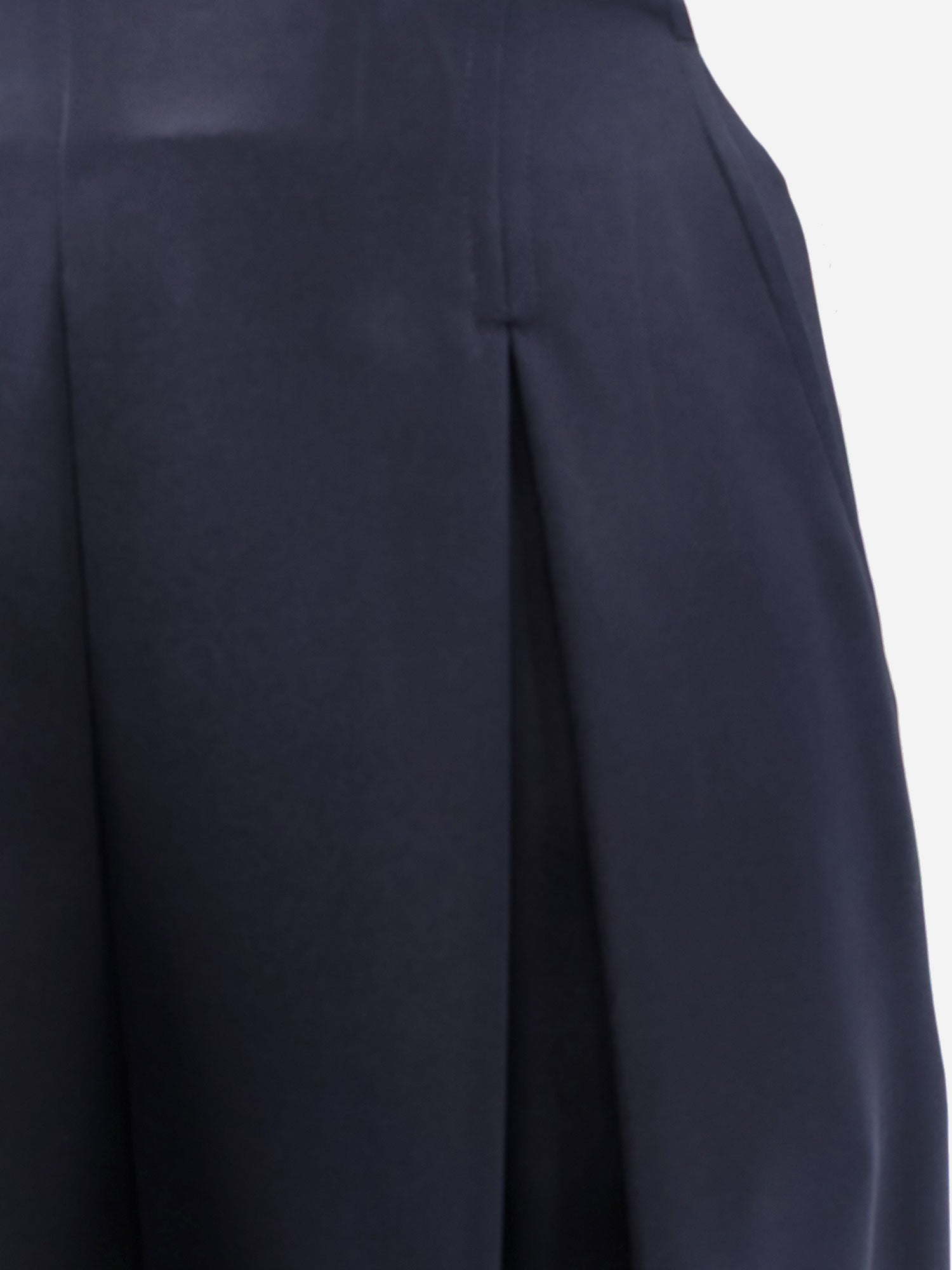 Max Mara RTW Blu Marino Seta Elastan
