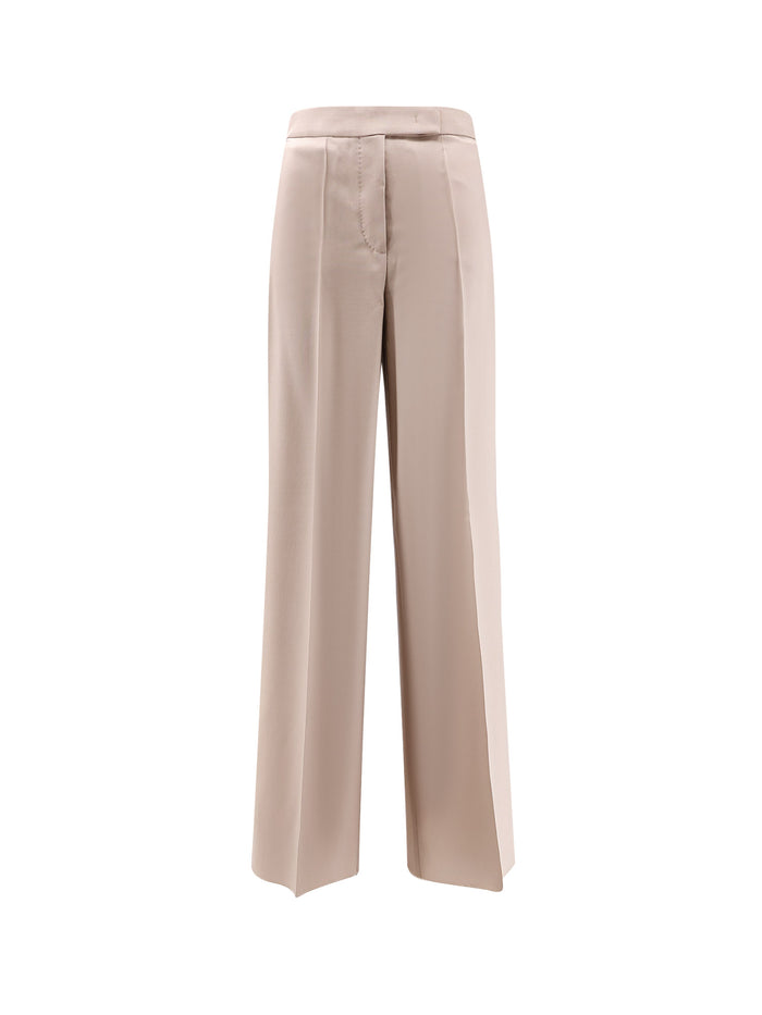 Max Mara RTW Verde Muschio Lana Vergine Mohair Seta