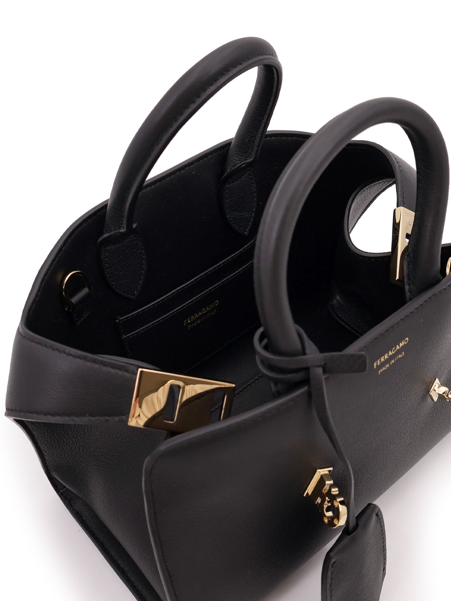 Ferragamo Bags Black Pelle