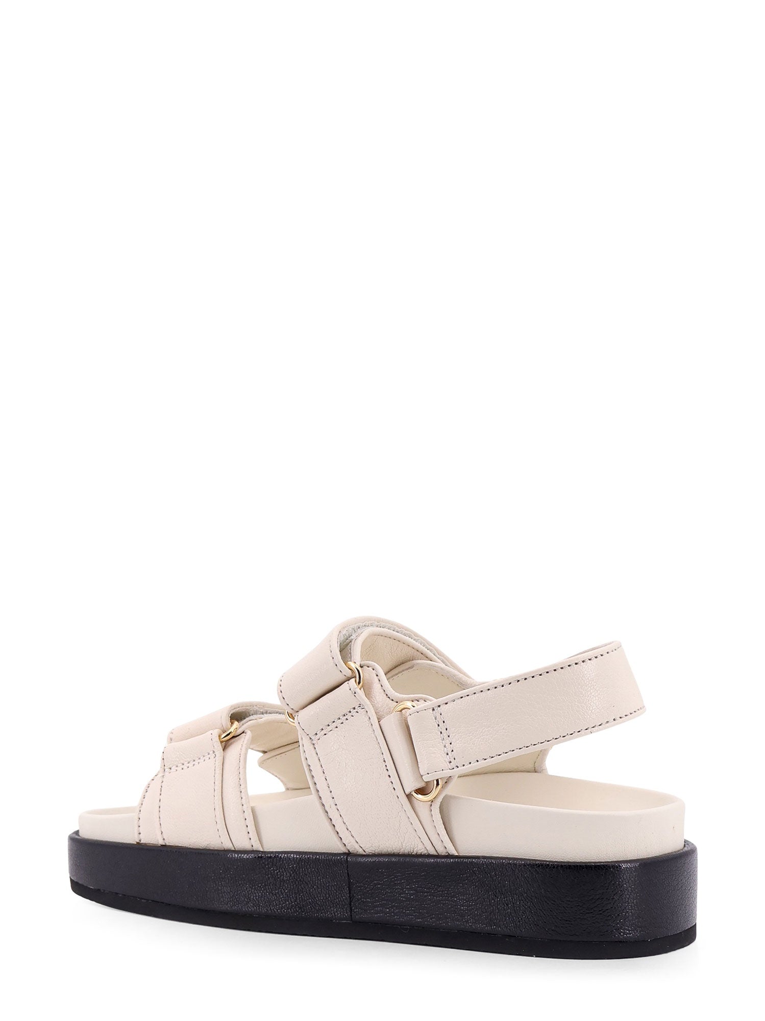 Tory Burch Sandals New Ivory Pelle