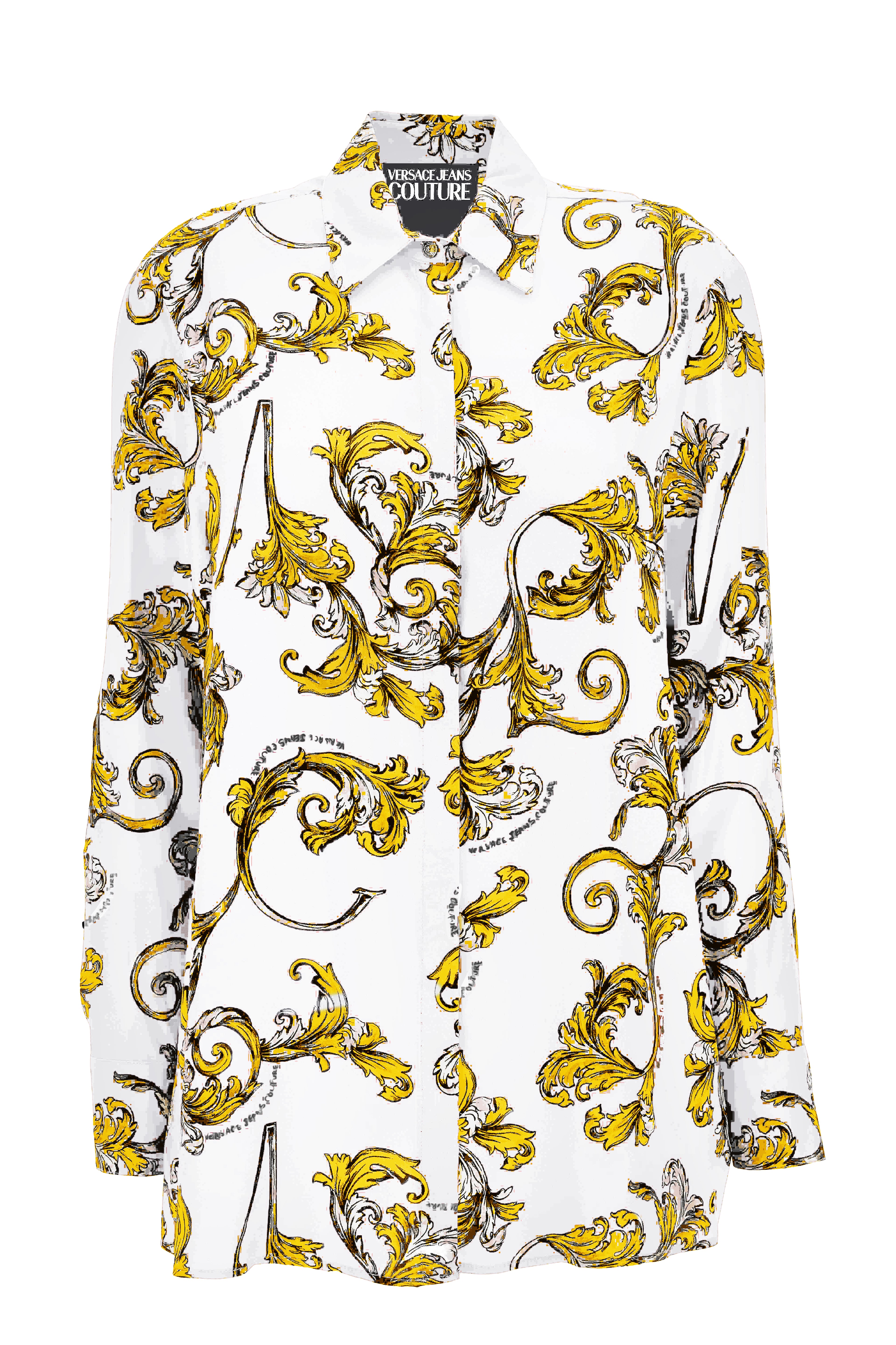 VERSACE JEANS COUTURE Shirts White Viscosa