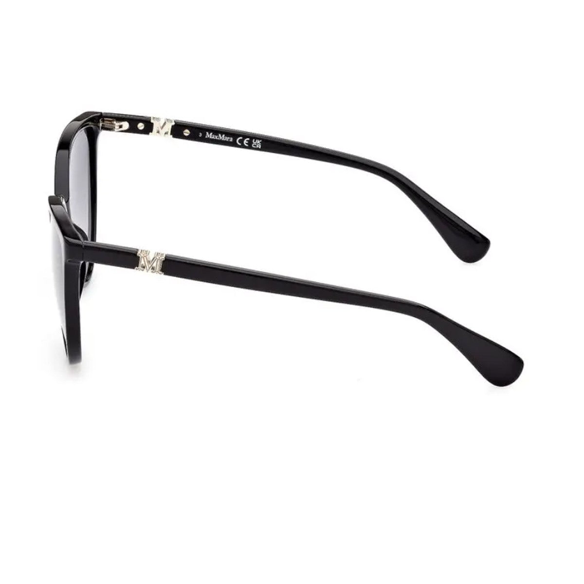 Maxmara Mm0045 Black Celluloide Sunglasses