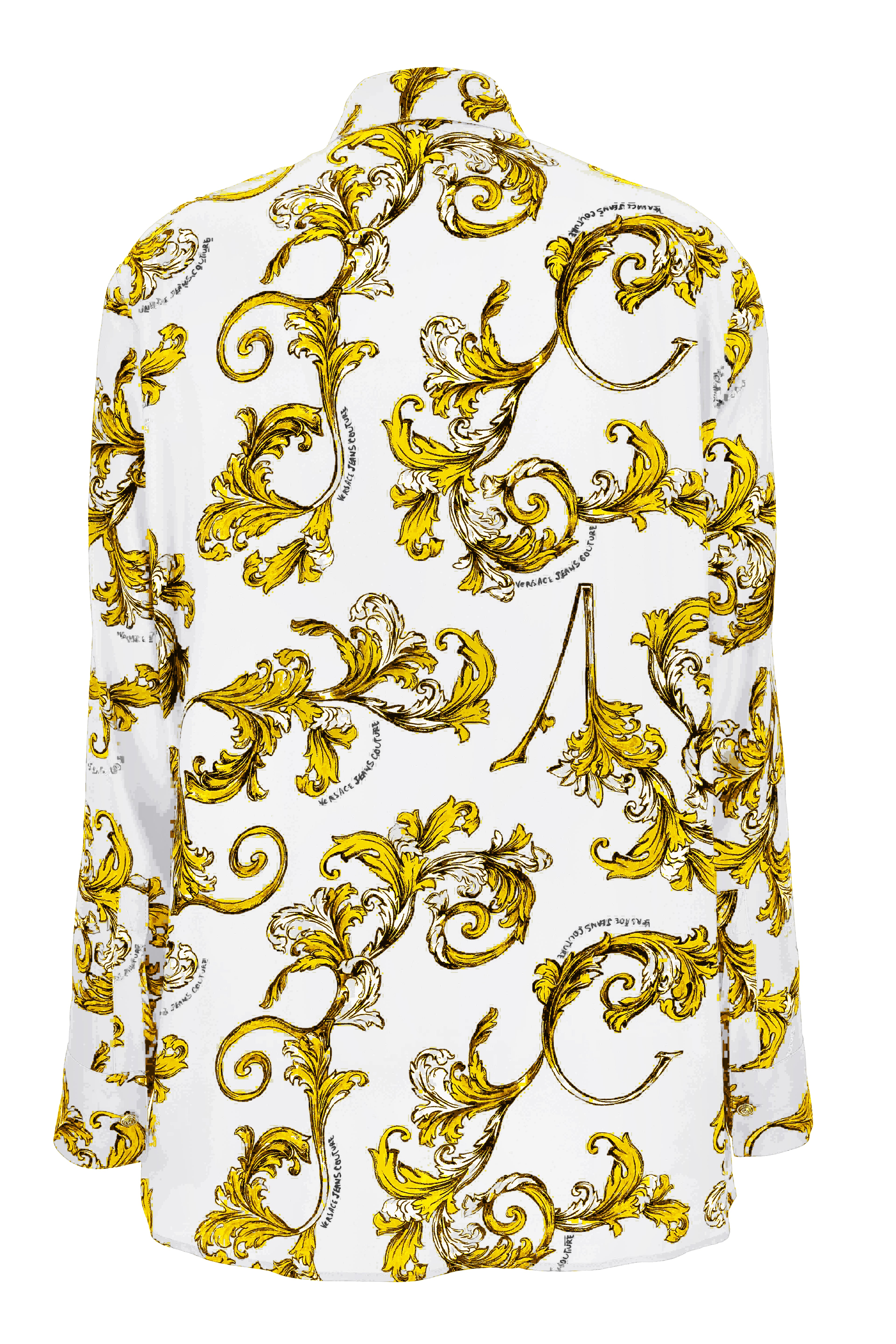 VERSACE JEANS COUTURE Shirts White Viscosa