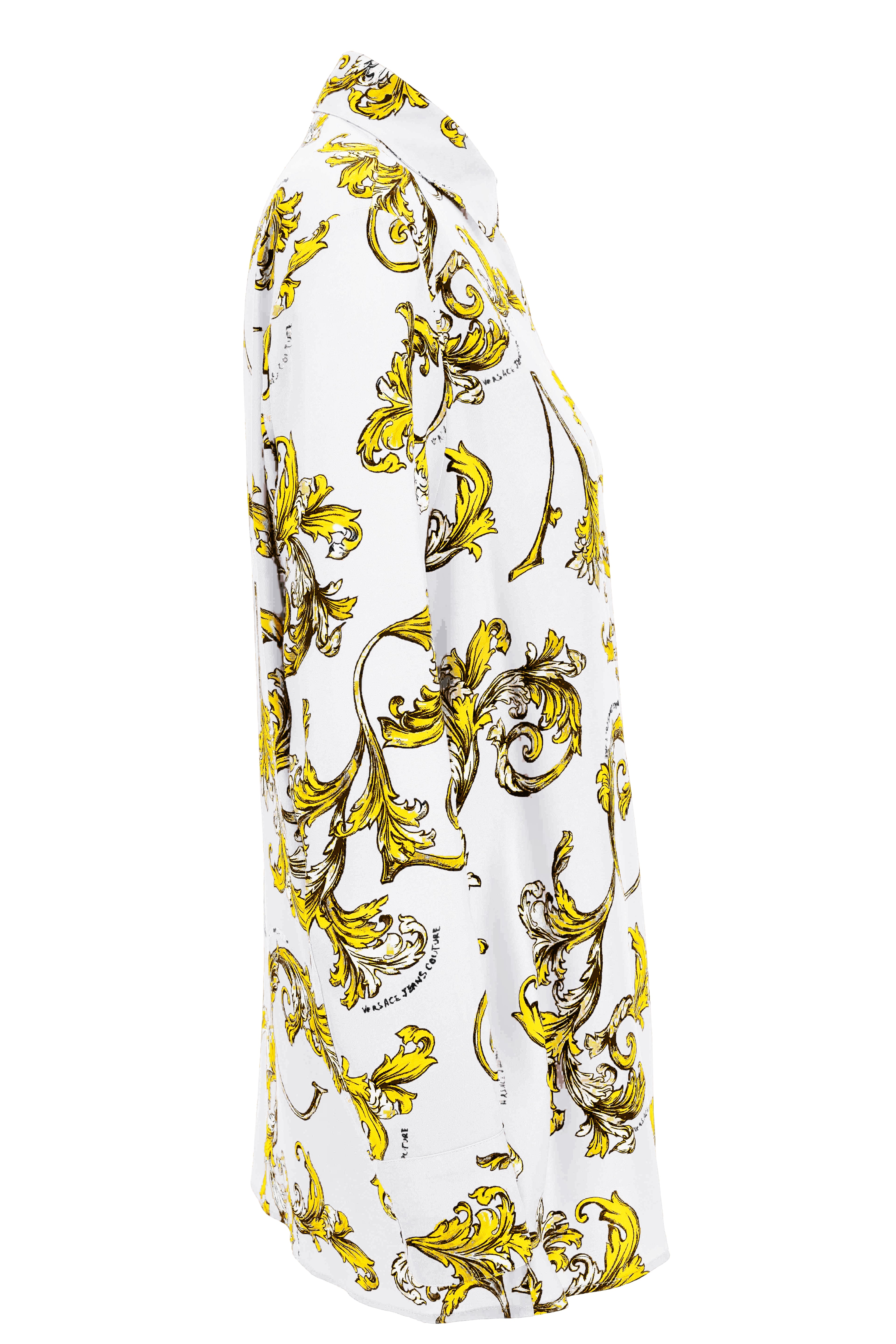 VERSACE JEANS COUTURE Shirts White Viscosa
