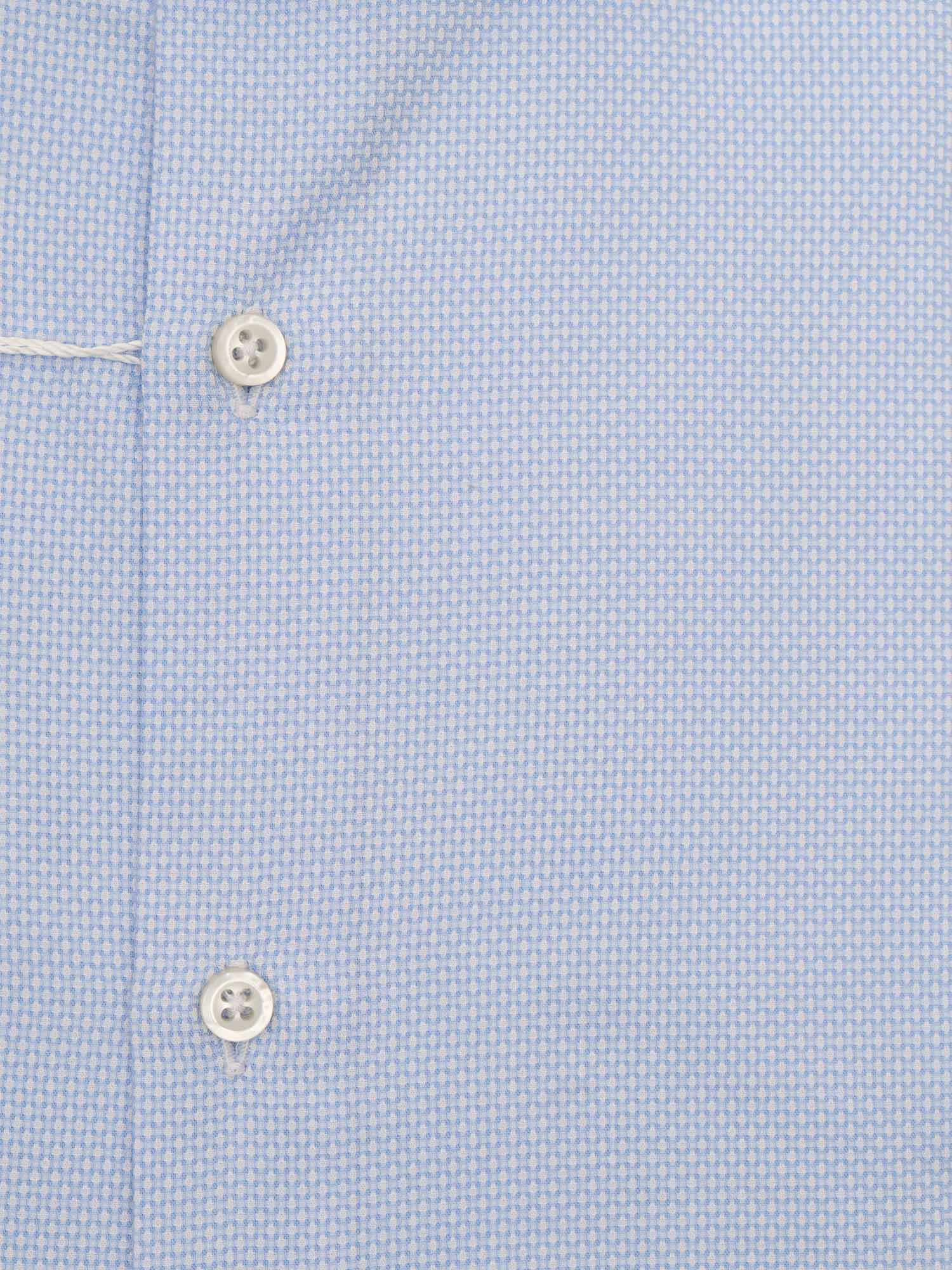 Mens Shirt Light Blue Cotton