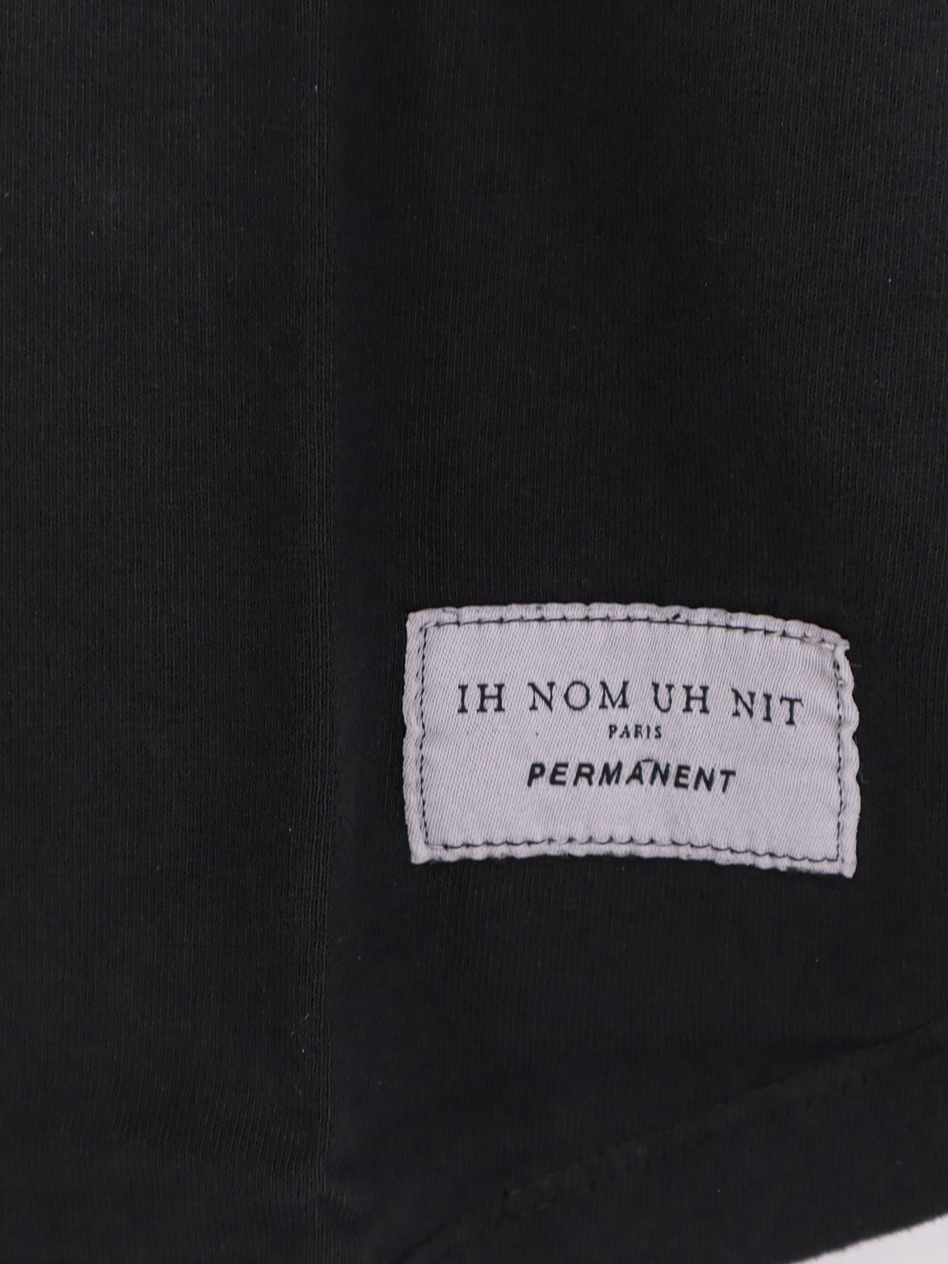 Ih Nom Uh Nit T-shirts and Polos Black Cotone