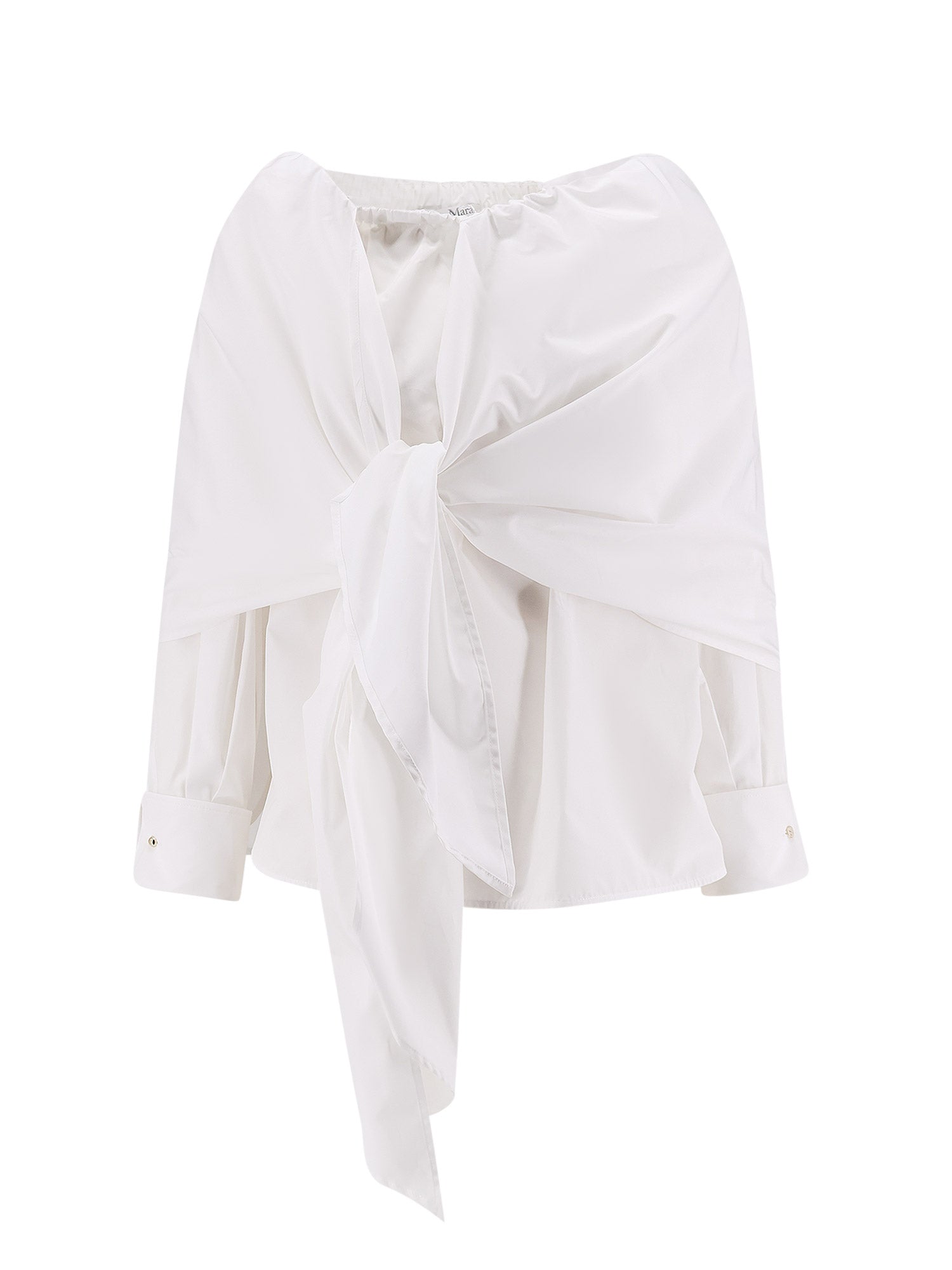 Max Mara Shirts White Cotone