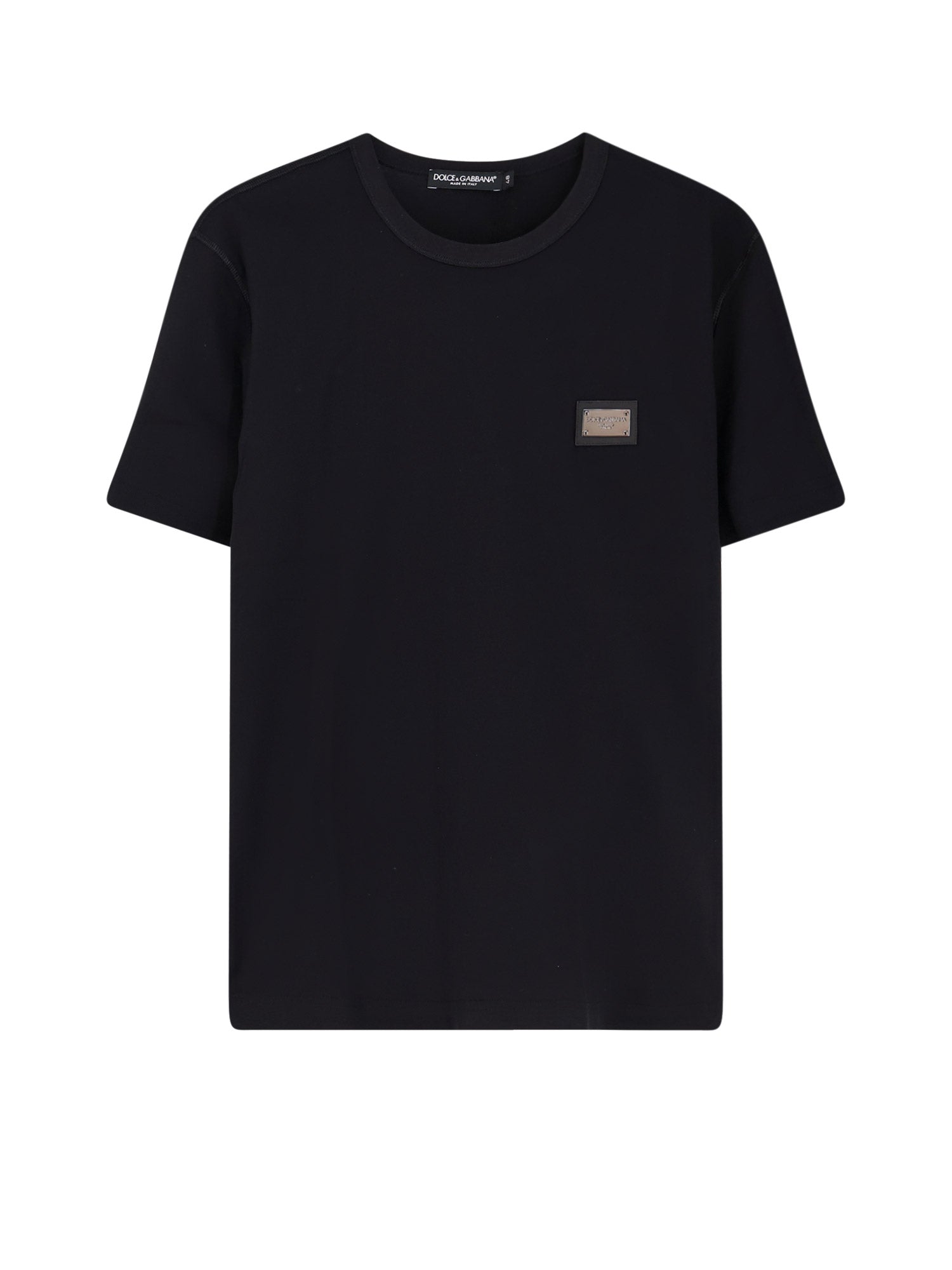 Dolce & Gabbana T-shirts and Polos Black Cotone