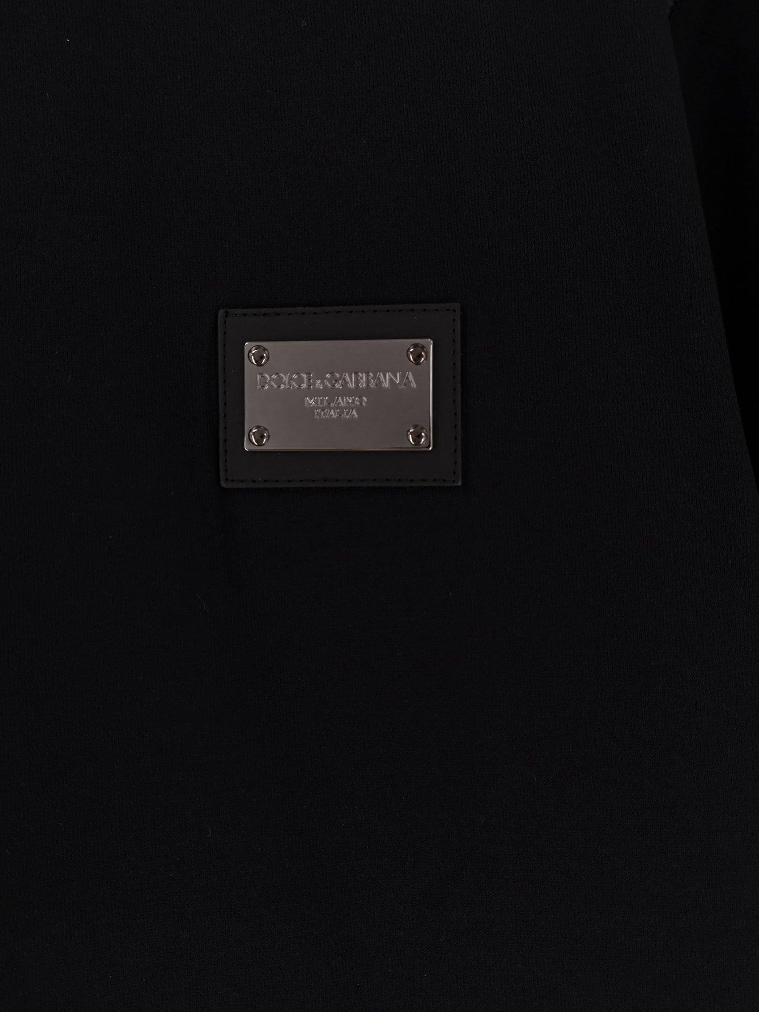 Dolce & Gabbana T-shirts and Polos Black Cotone