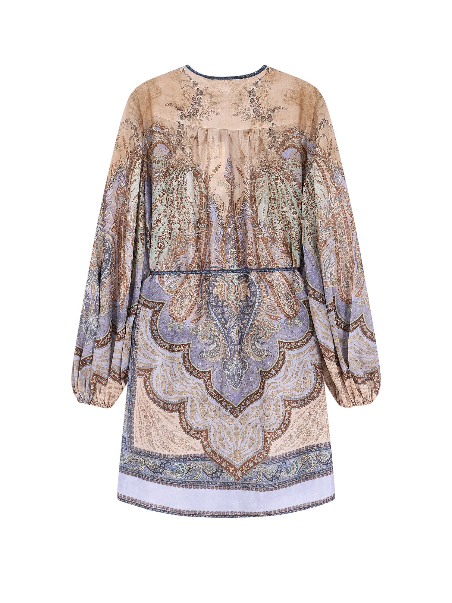 Zimmermann Dresses Tapestry Blue Multi Seta