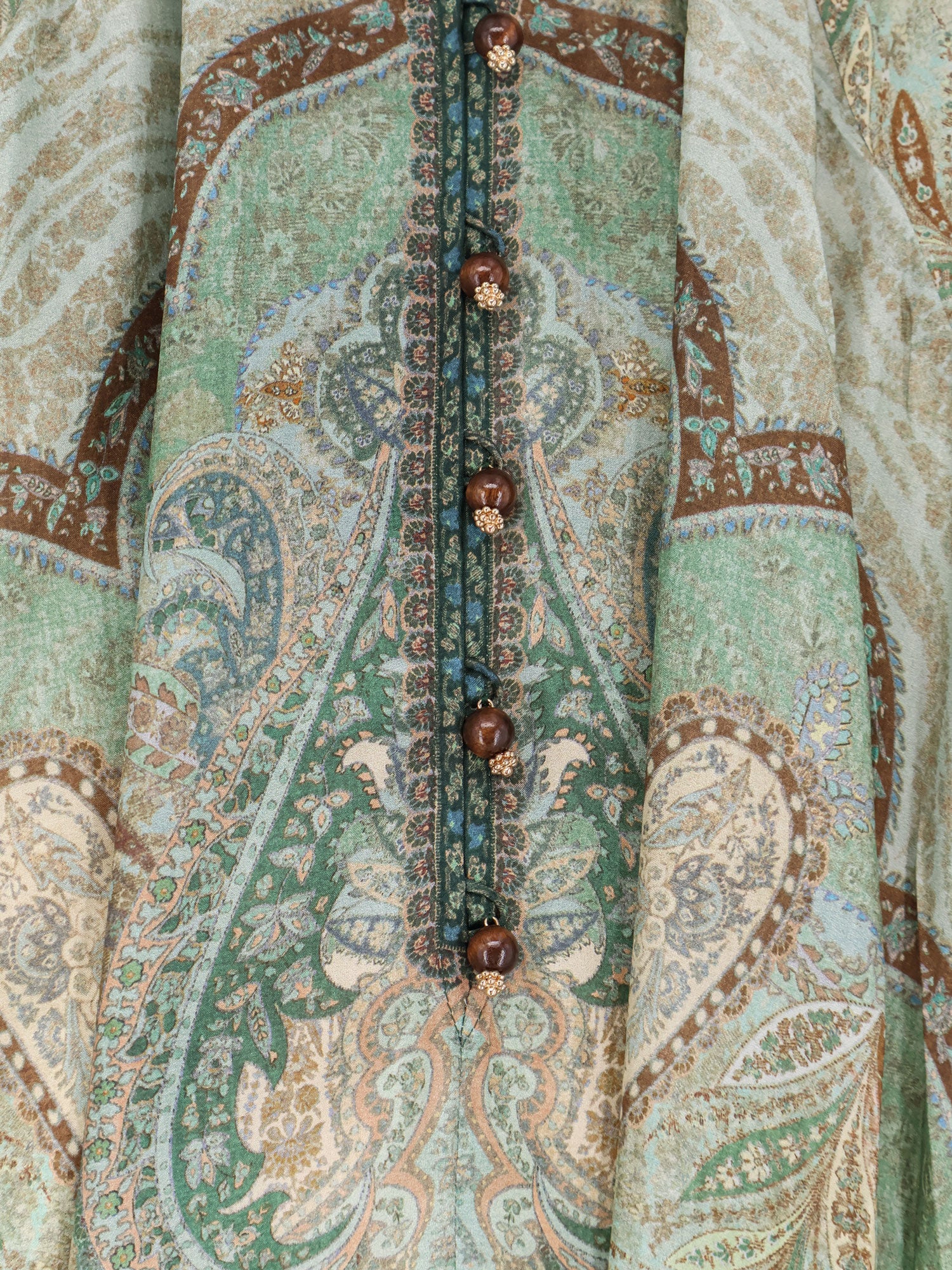 Zimmermann Dresses Tapestry Teal Multi Seta