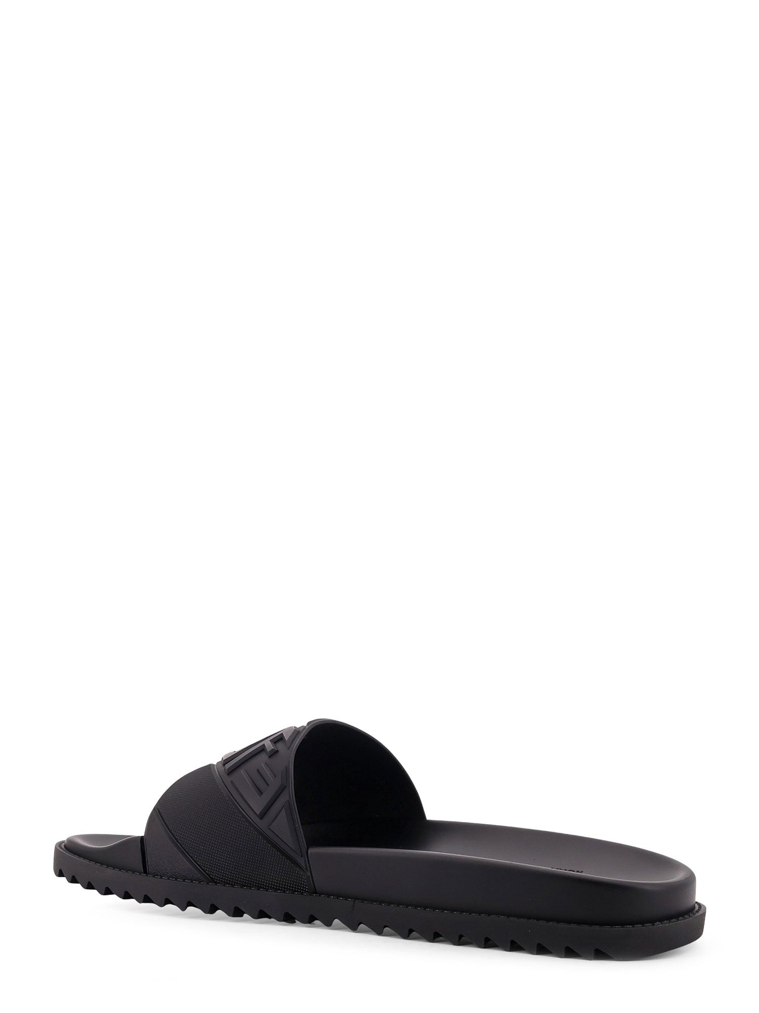 Fendi Sandals Black Gomma
