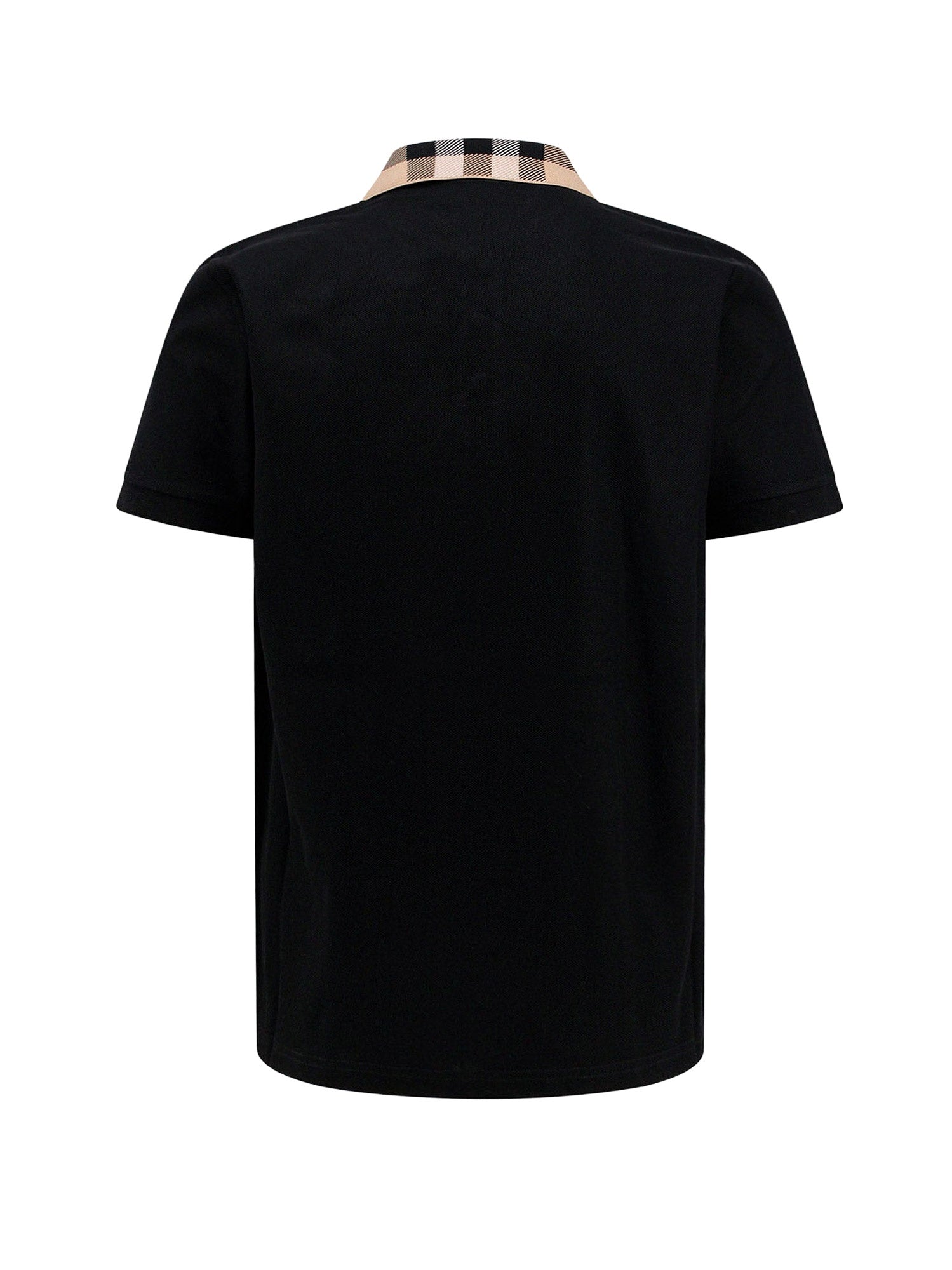 Burberry T-Shirts And Polos Black Cotone