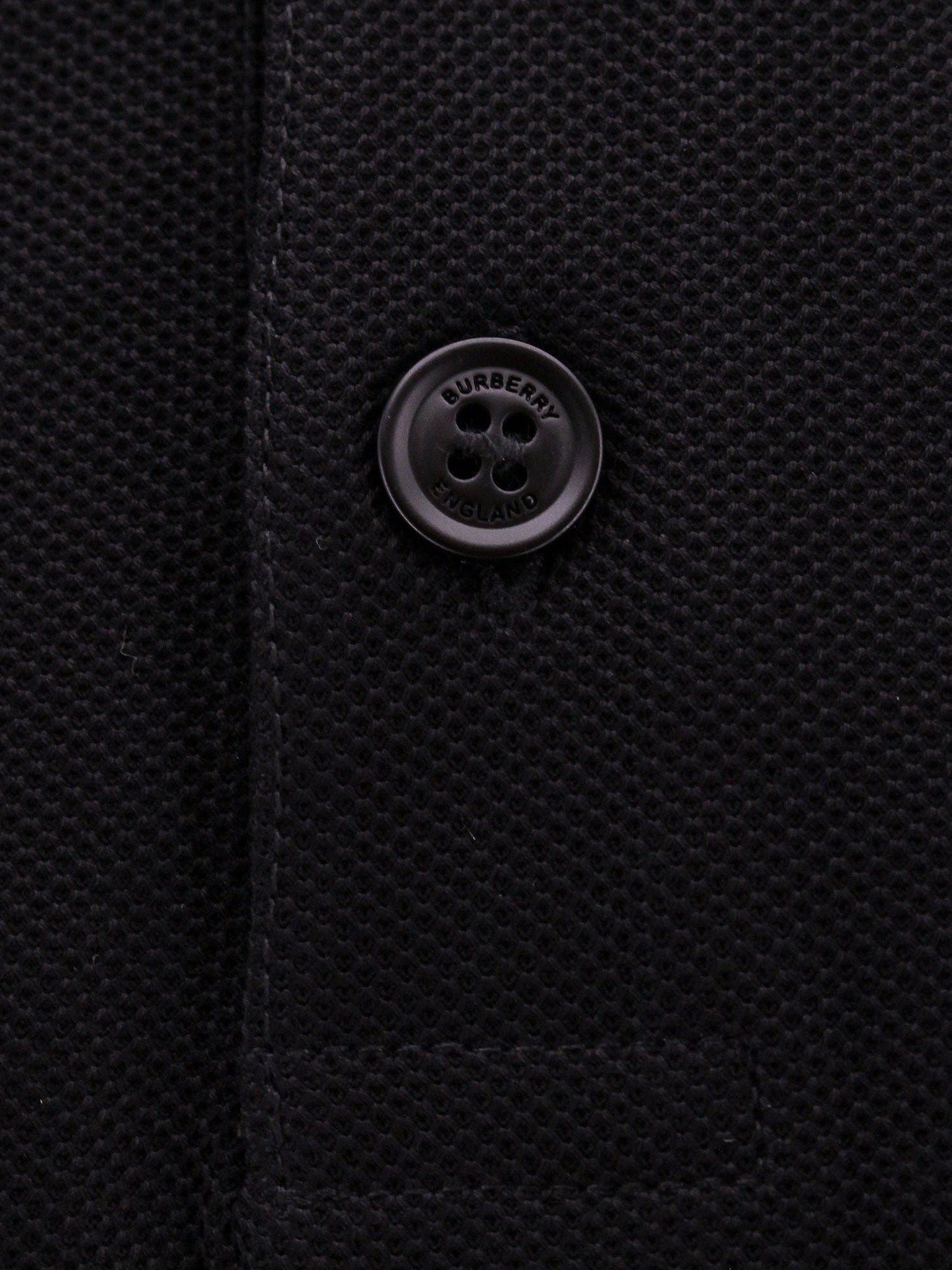 Burberry T-Shirts And Polos Black Cotone