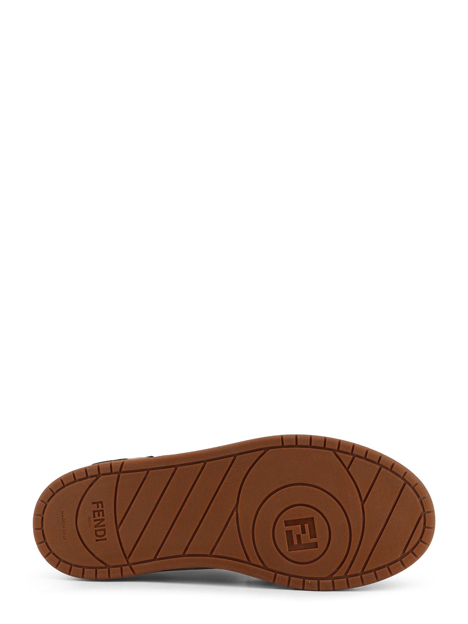 Fendi Sneakers Nero+milk+nero Pelle
